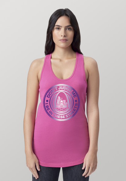 Hot PInk Women's Racerback Tank - The Lou