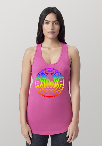 Hot PInk Women's Racerback Tank - The Lou