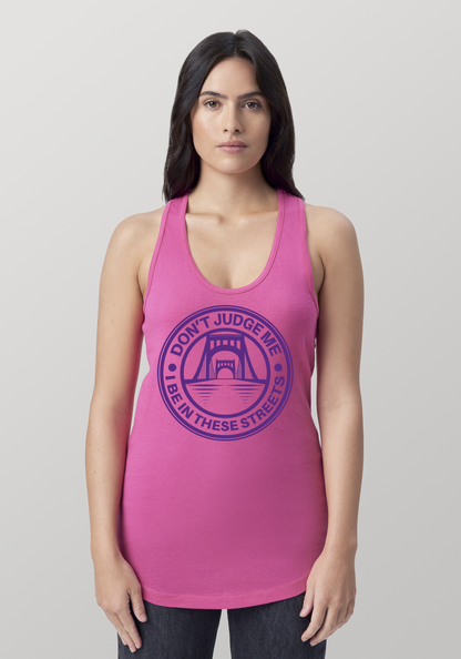 Hot PInk Women's Racerback Tank - The Capital
