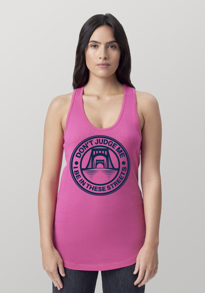 Hot PInk Women's Racerback Tank - The Capital