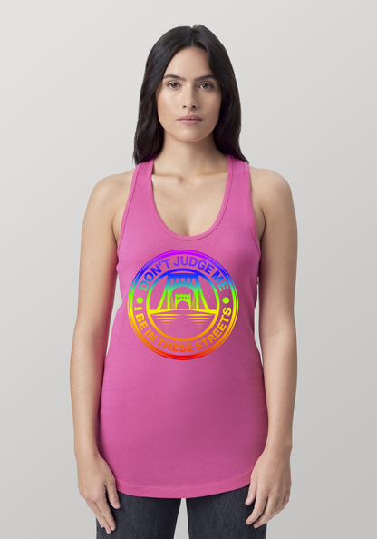 Hot PInk Women's Racerback Tank - The Capital