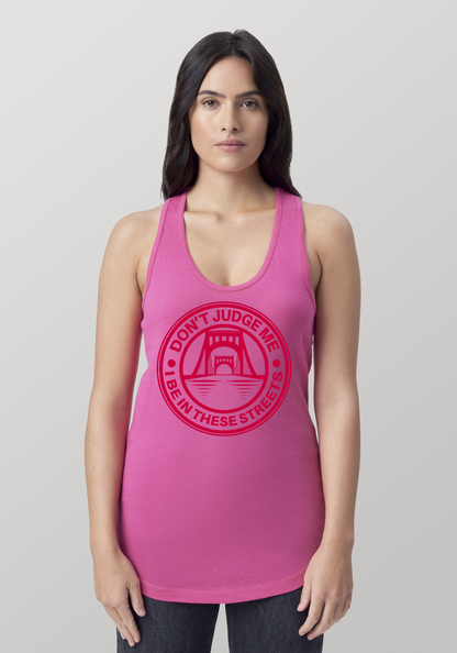 Hot PInk Women's Racerback Tank - The Capital