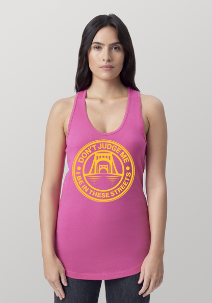 Hot PInk Women's Racerback Tank - The Capital