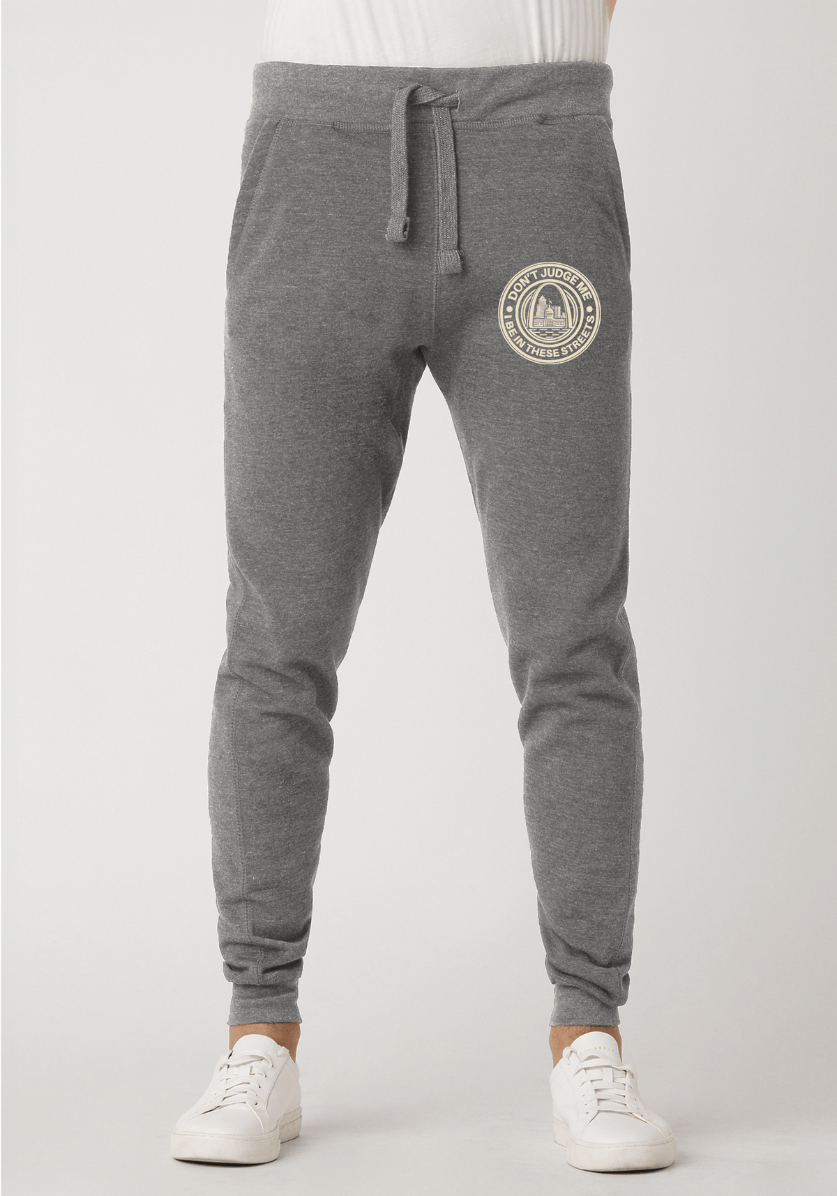 Carbon Gray Heather Premium Jogger - The Lou