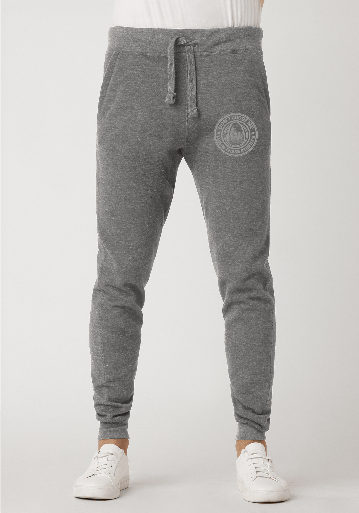 Carbon Gray Heather Premium Jogger - The Lou