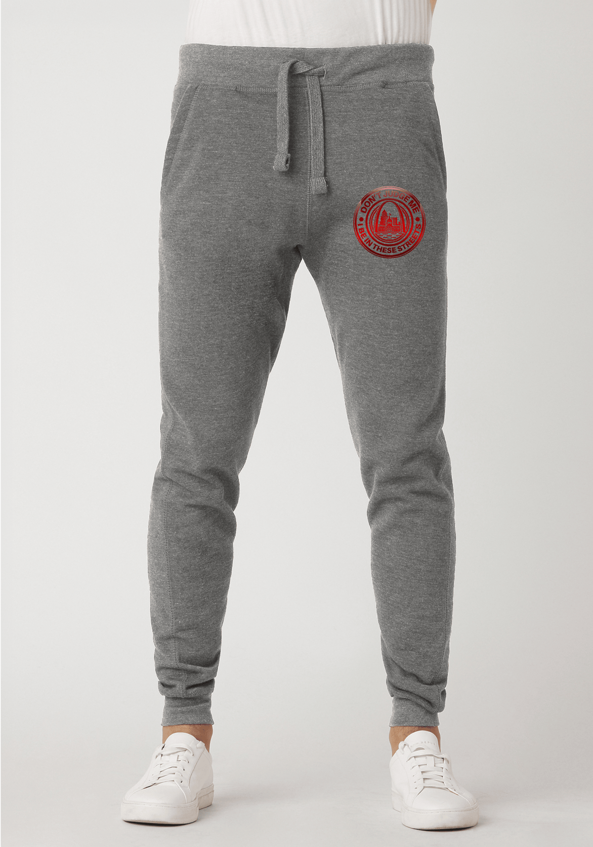 Carbon Gray Heather Premium Jogger - The Lou