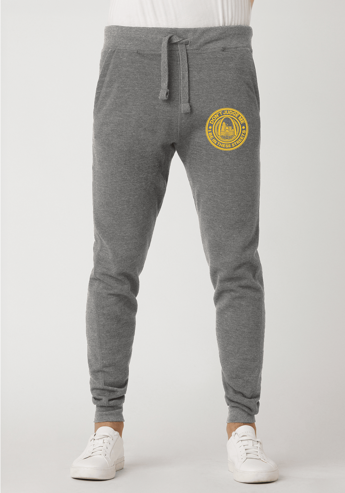 Carbon Gray Heather Premium Jogger - The Lou