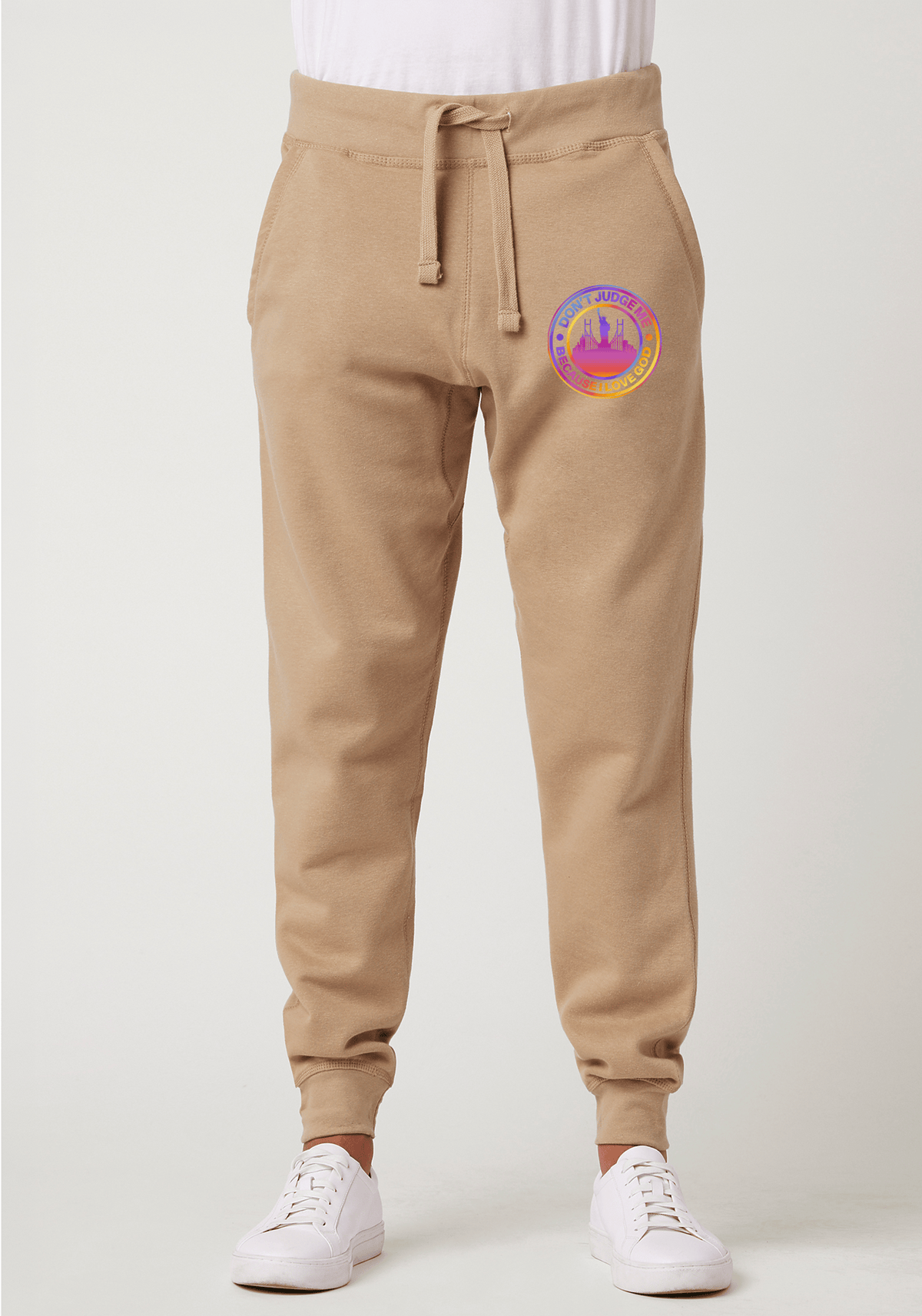 DJMC-UPLOADER:Neon Gradient:Joggers-Khaki-GOD-NYC-Neon.png