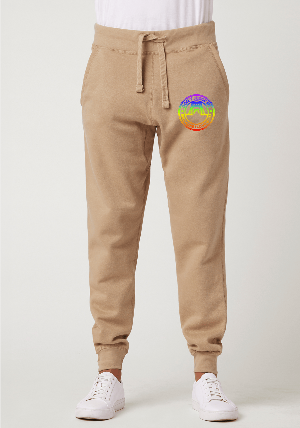 DJMC-UPLOADER:Rainbow:Joggers-Khaki-GOD-Sacramento-Rainbow.png