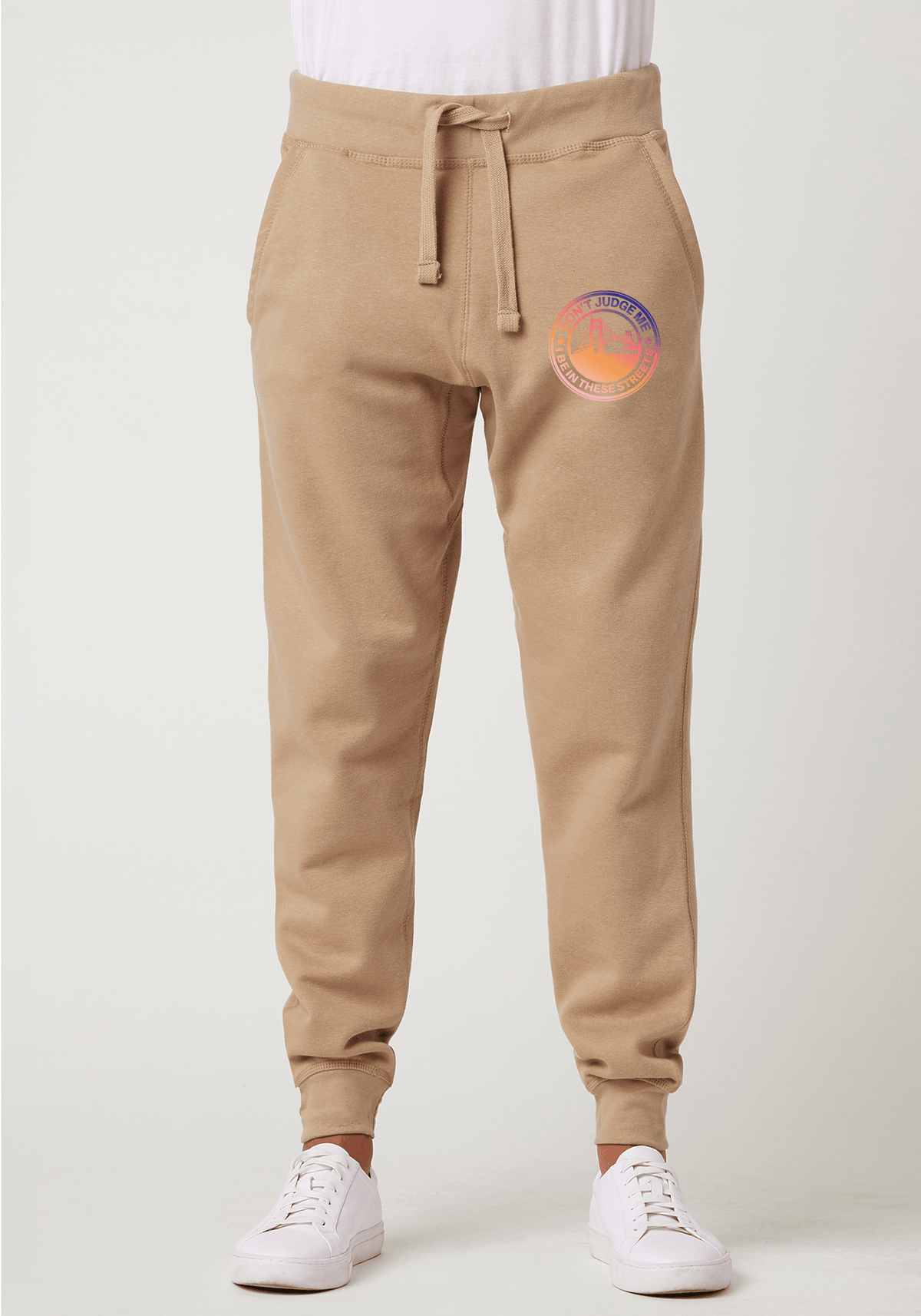 Khaki Premium Jogger - The Bay