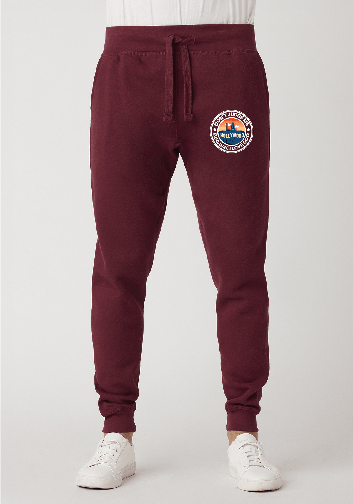 DJMC-UPLOADER:White:Joggers-Maroon-GOD-LA-White.png