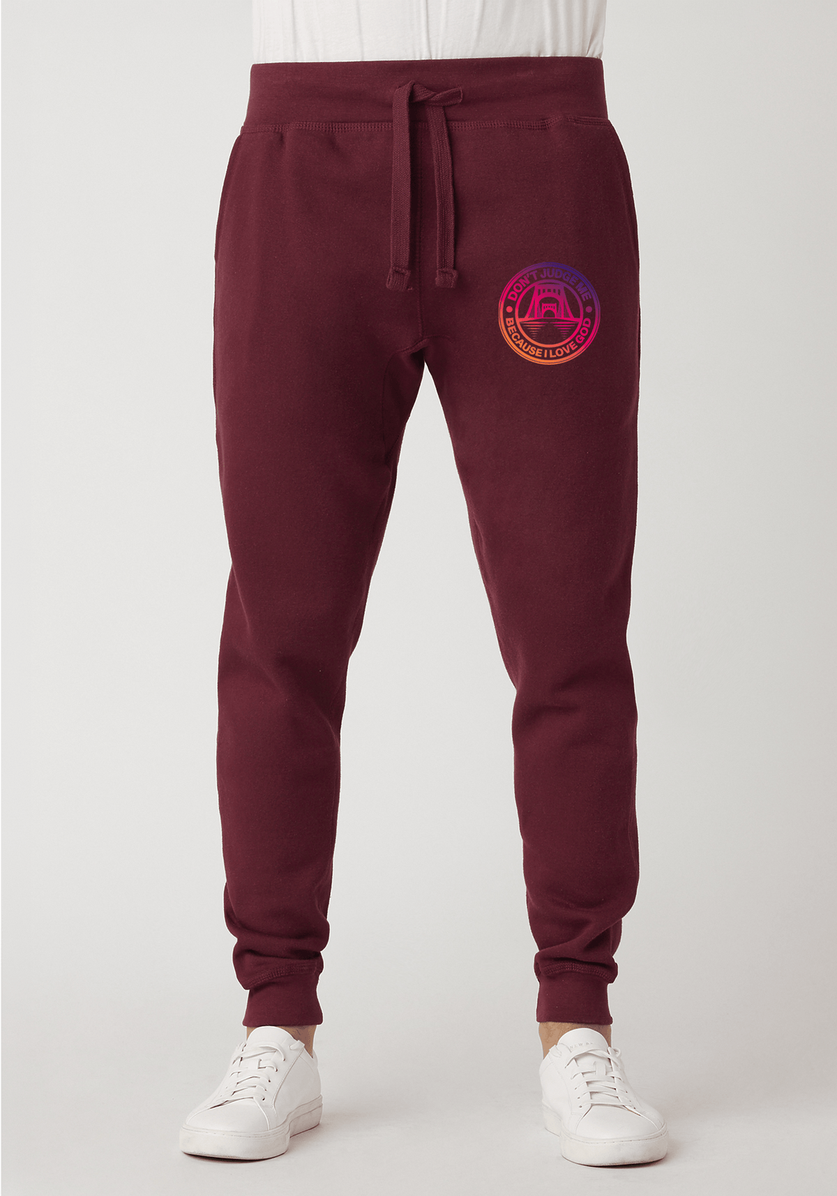 DJMC-UPLOADER:Dusk:Joggers-Maroon-GOD-Sacramento-Dusk.png