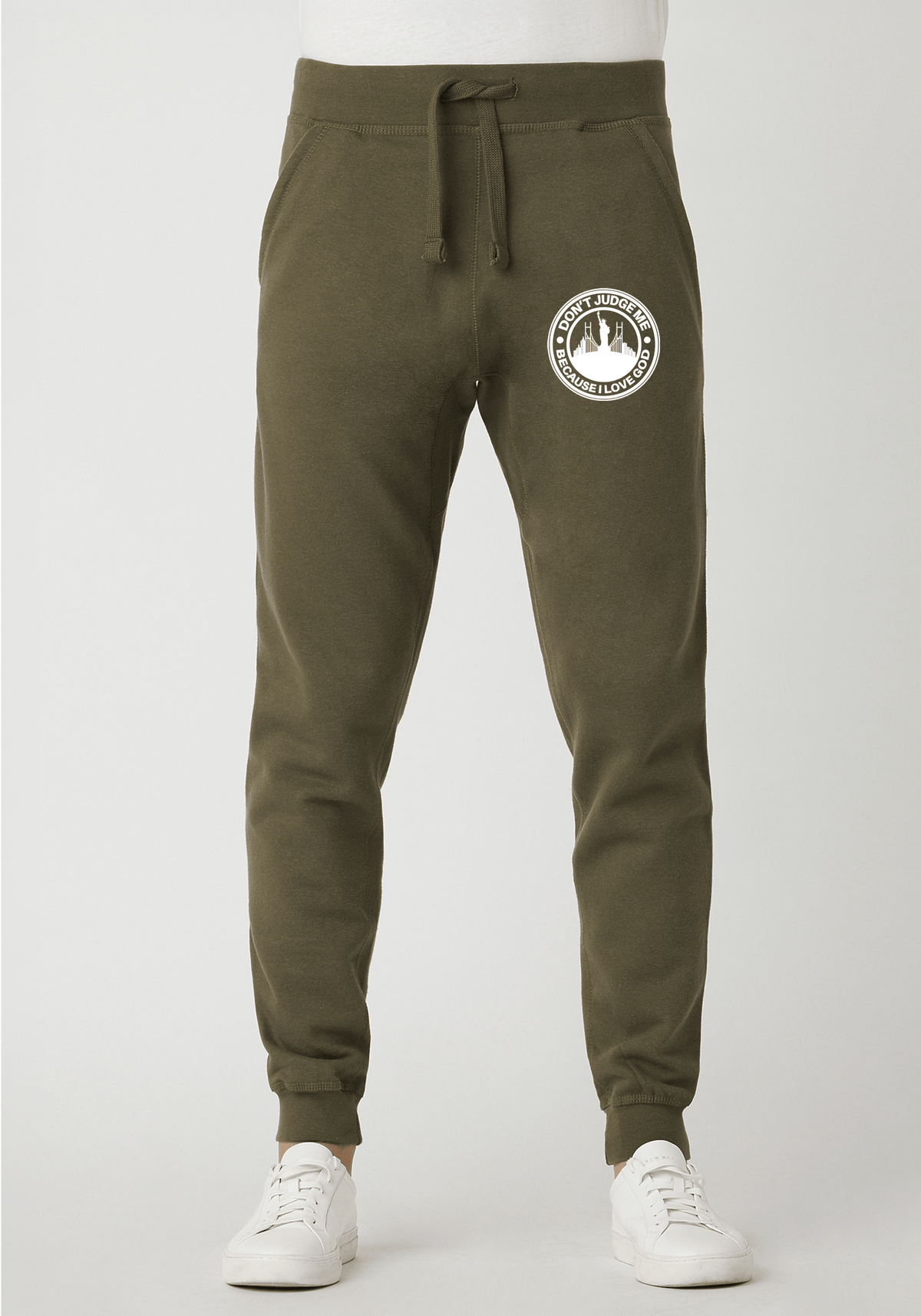 DJMC-UPLOADER:White:Joggers-Military-Green-GOD-NYC-White.png