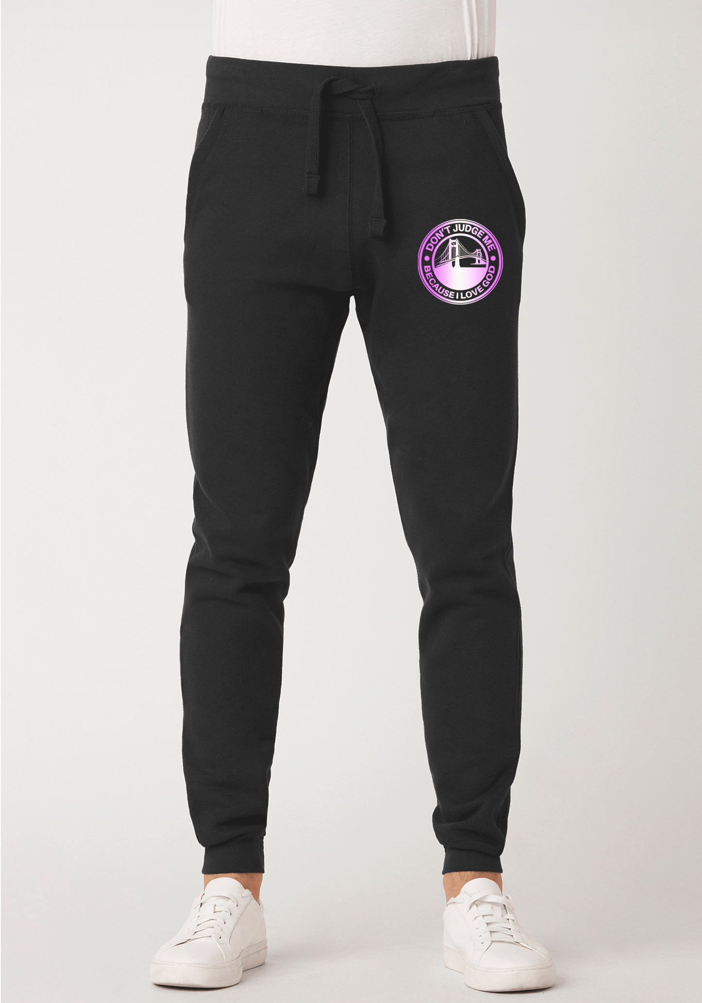 DJMC-UPLOADER:Pink-Gradient:Joggers-black-GOD-GoldenGate-PinkGradient.png