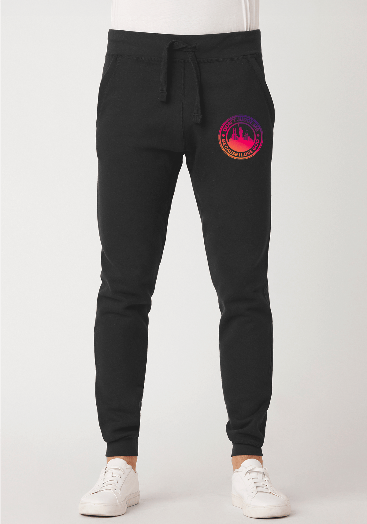 DJMC-UPLOADER:Dusk:Joggers-black-GOD-NYC-Dusk.png