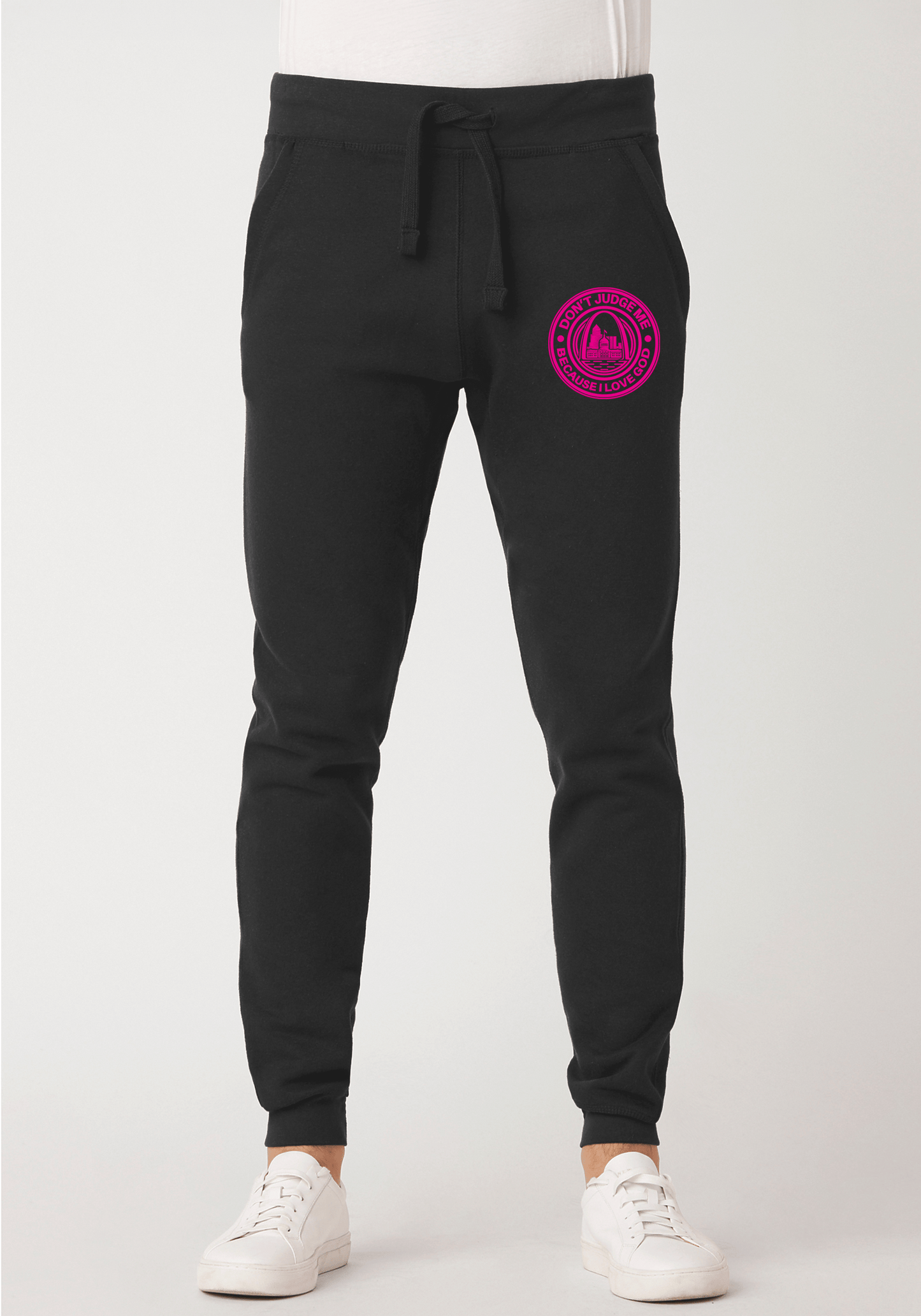DJMC-UPLOADER:Hot Pink:Joggers-black-GOD-STL-HotPink.png