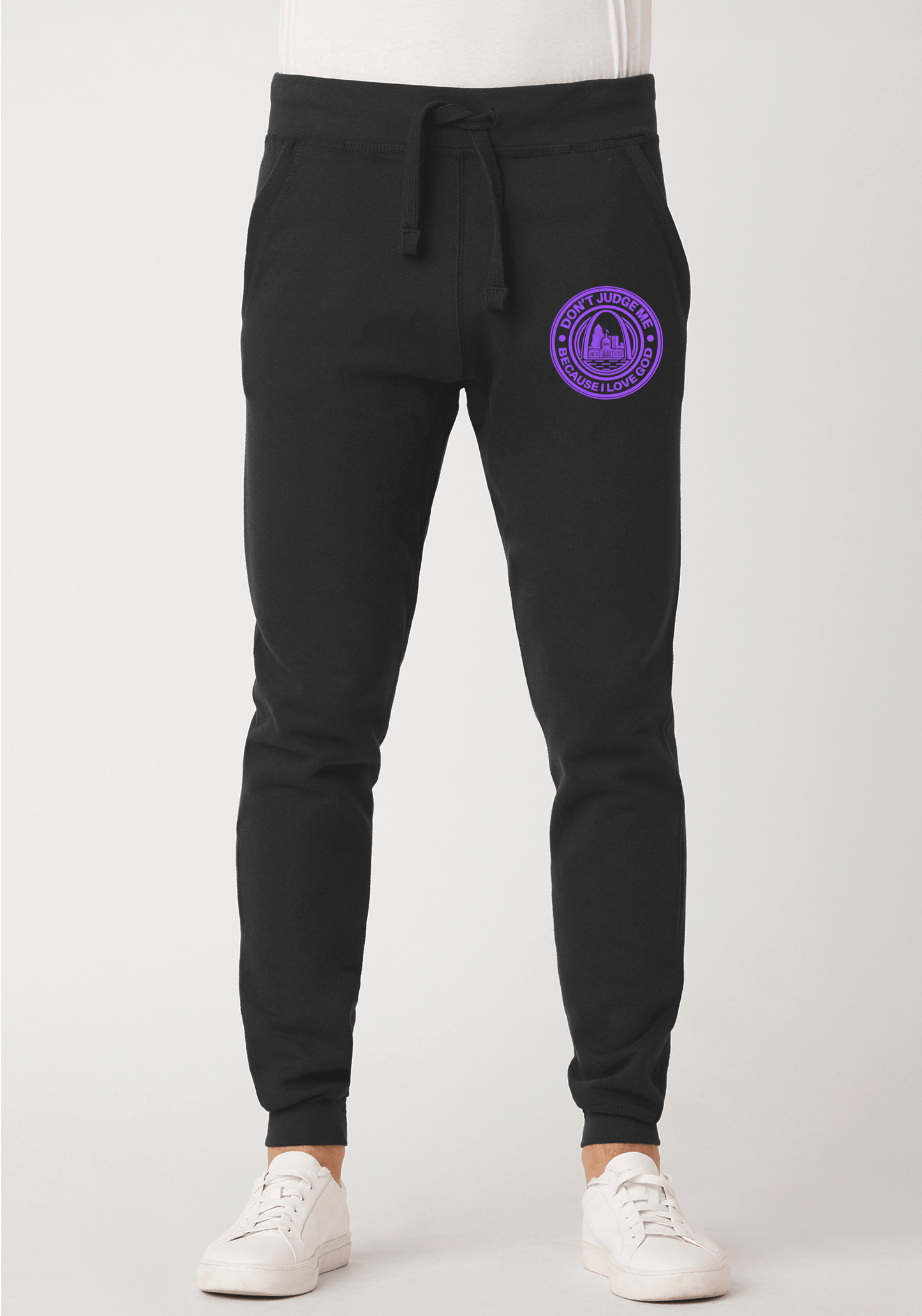 DJMC-UPLOADER:Light-Purple:Joggers-black-GOD-STL-L-Purple.png