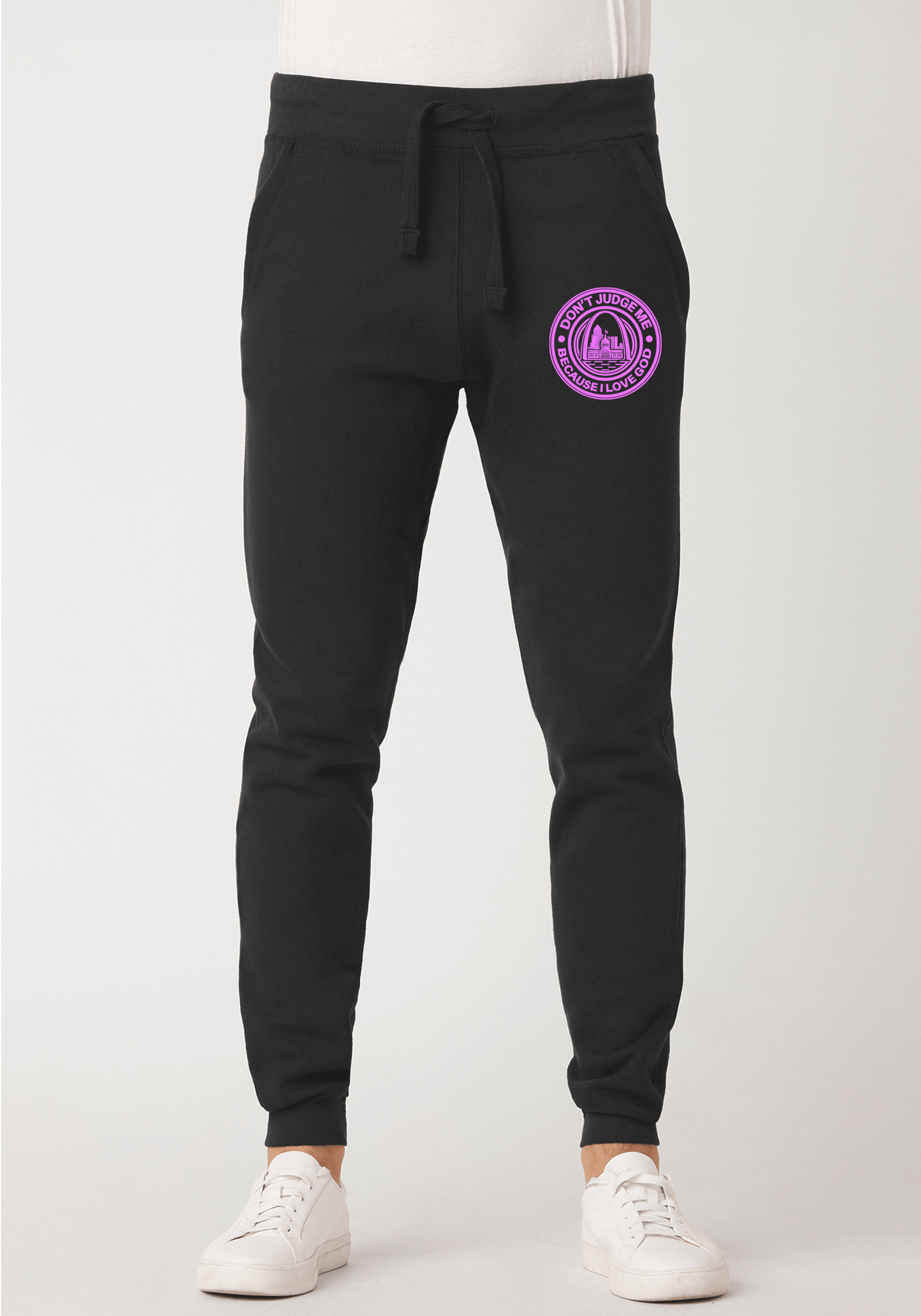 DJMC-UPLOADER:Pink:Joggers-black-GOD-STL-Pink.png