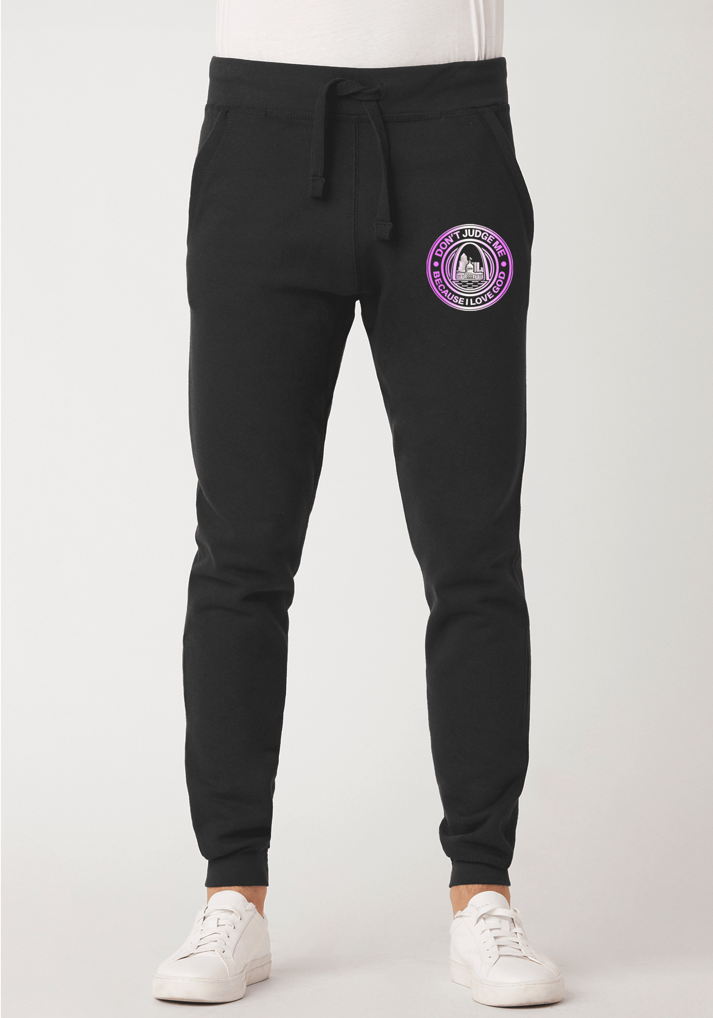 DJMC-UPLOADER:Pink-Gradient:Joggers-black-GOD-STL-PinkGradient.png