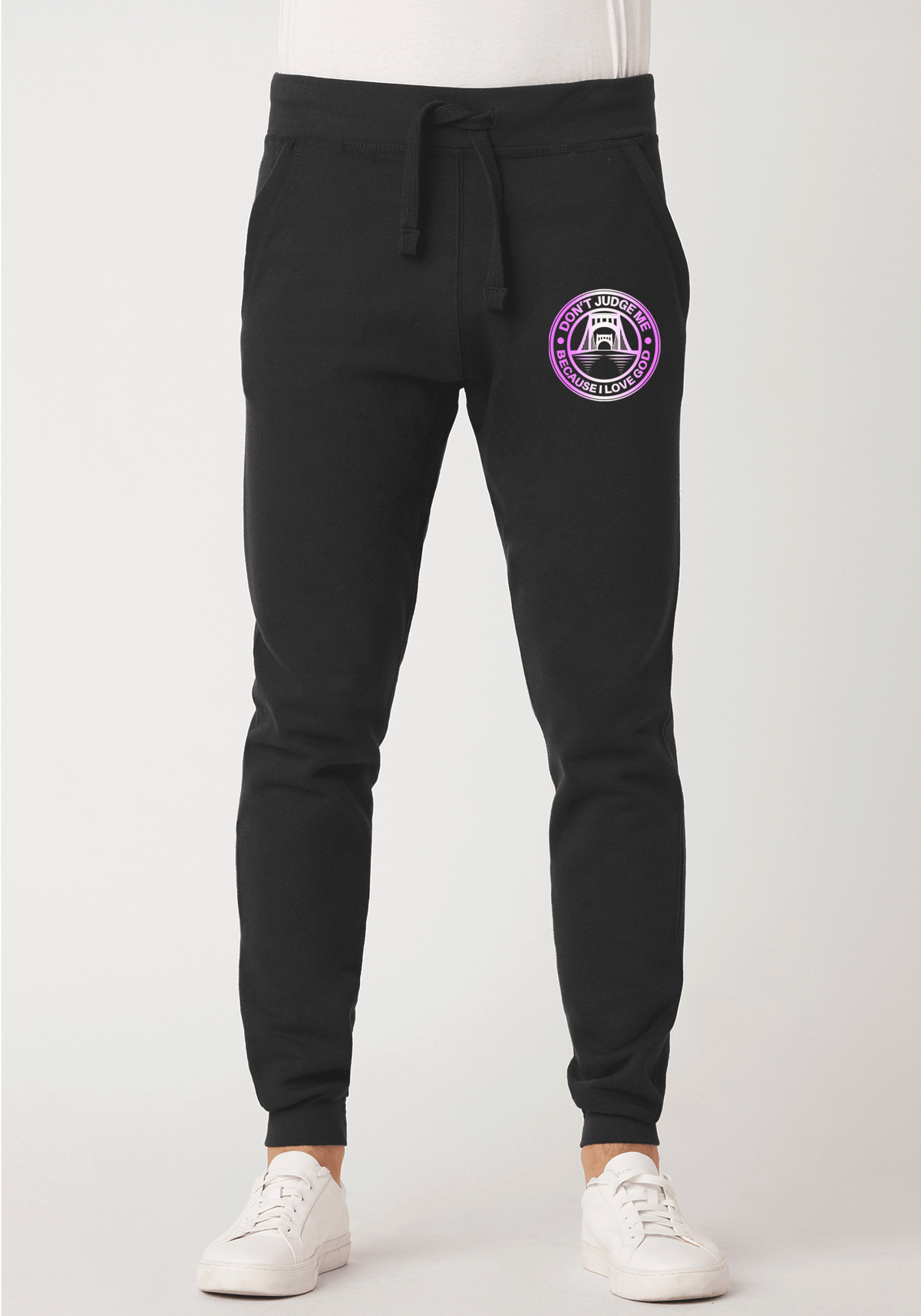 DJMC-UPLOADER:Pink-Gradient:Joggers-black-GOD-Sacramento-PinkGradient.png