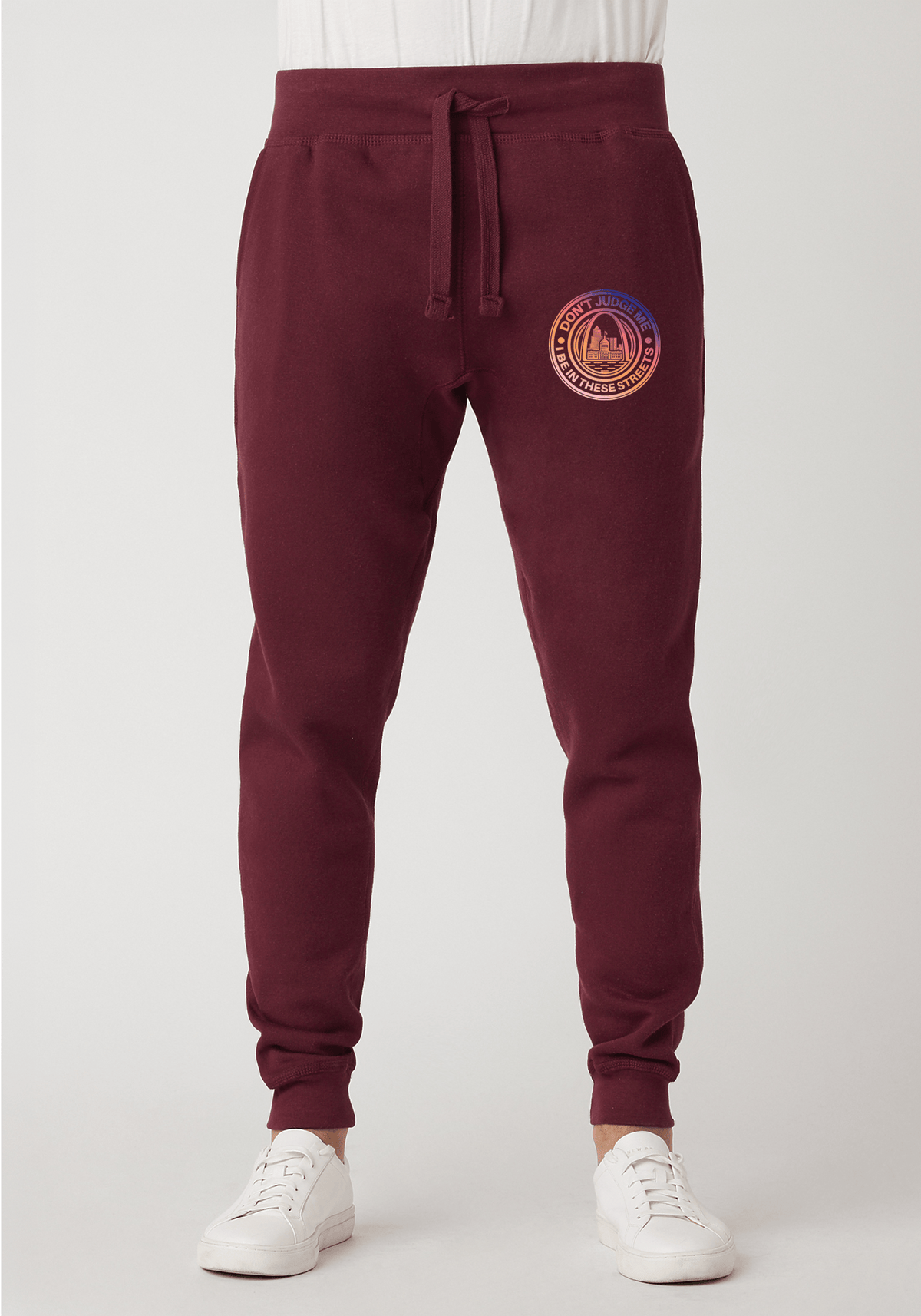 DJMC-UPLOADER:Dawn:Joggers-maroon-STREETS-STL-Dawn.png