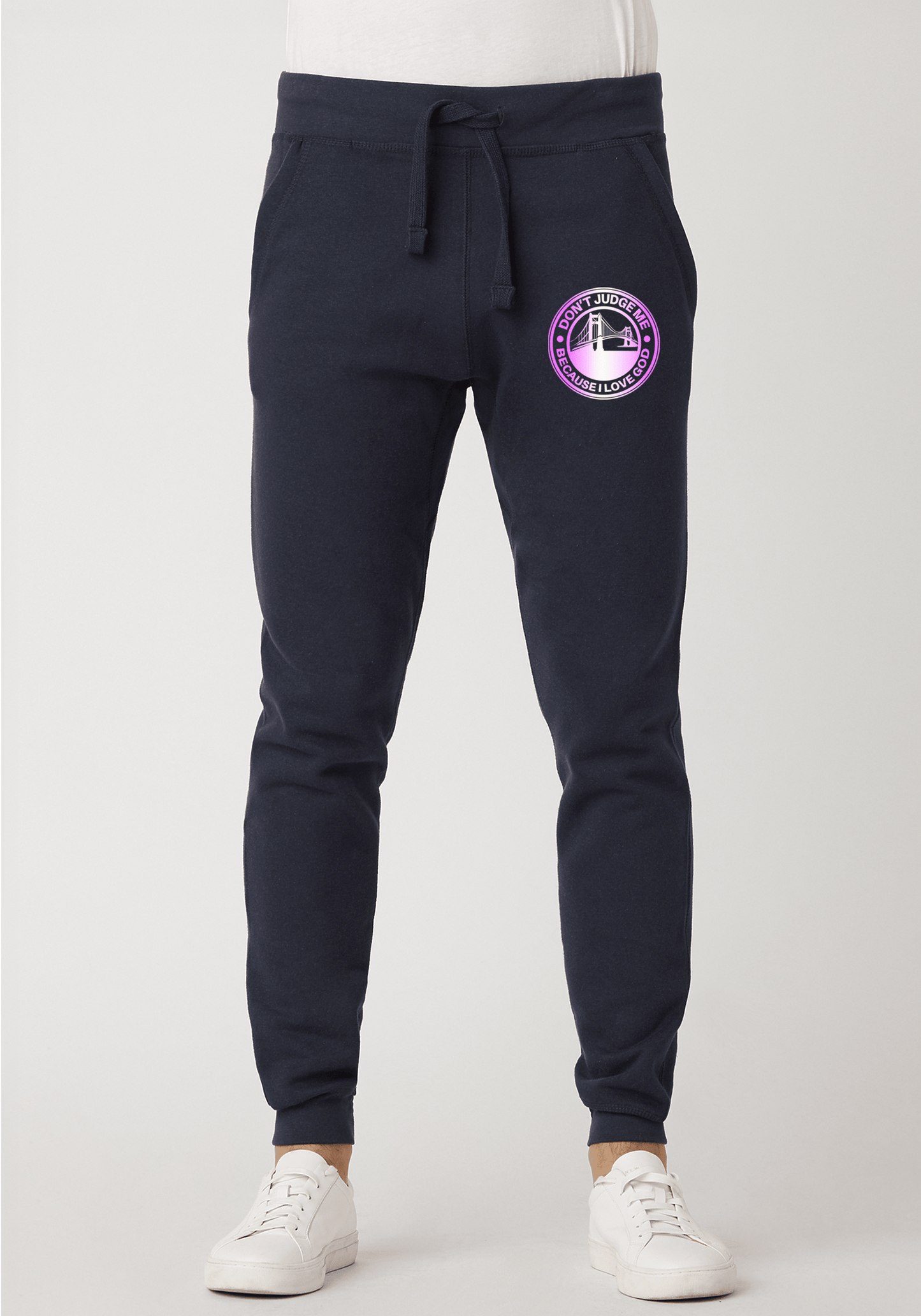 DJMC-UPLOADER:Pink-Gradient:Joggers-navy-GOD-GoldenGate-PinkGradient.png