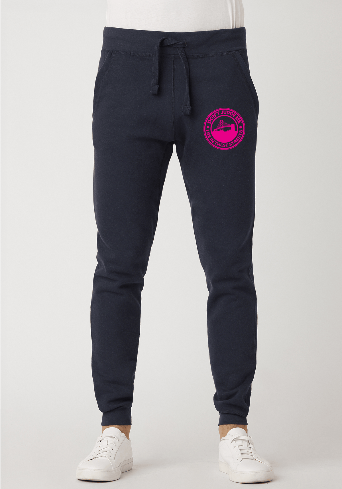 Navy Blue Premium Jogger - The Town