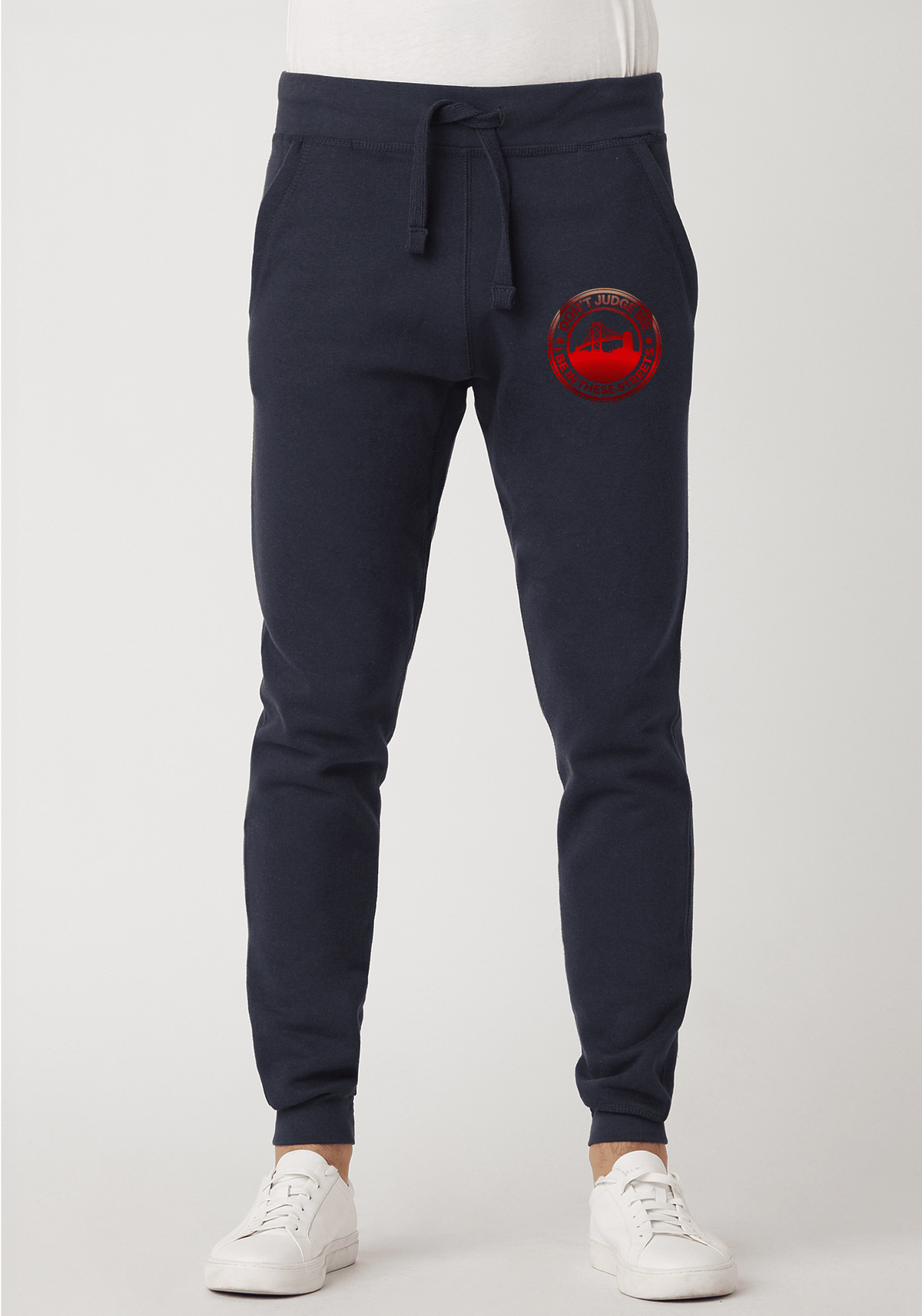 Navy Blue Premium Jogger - The Town