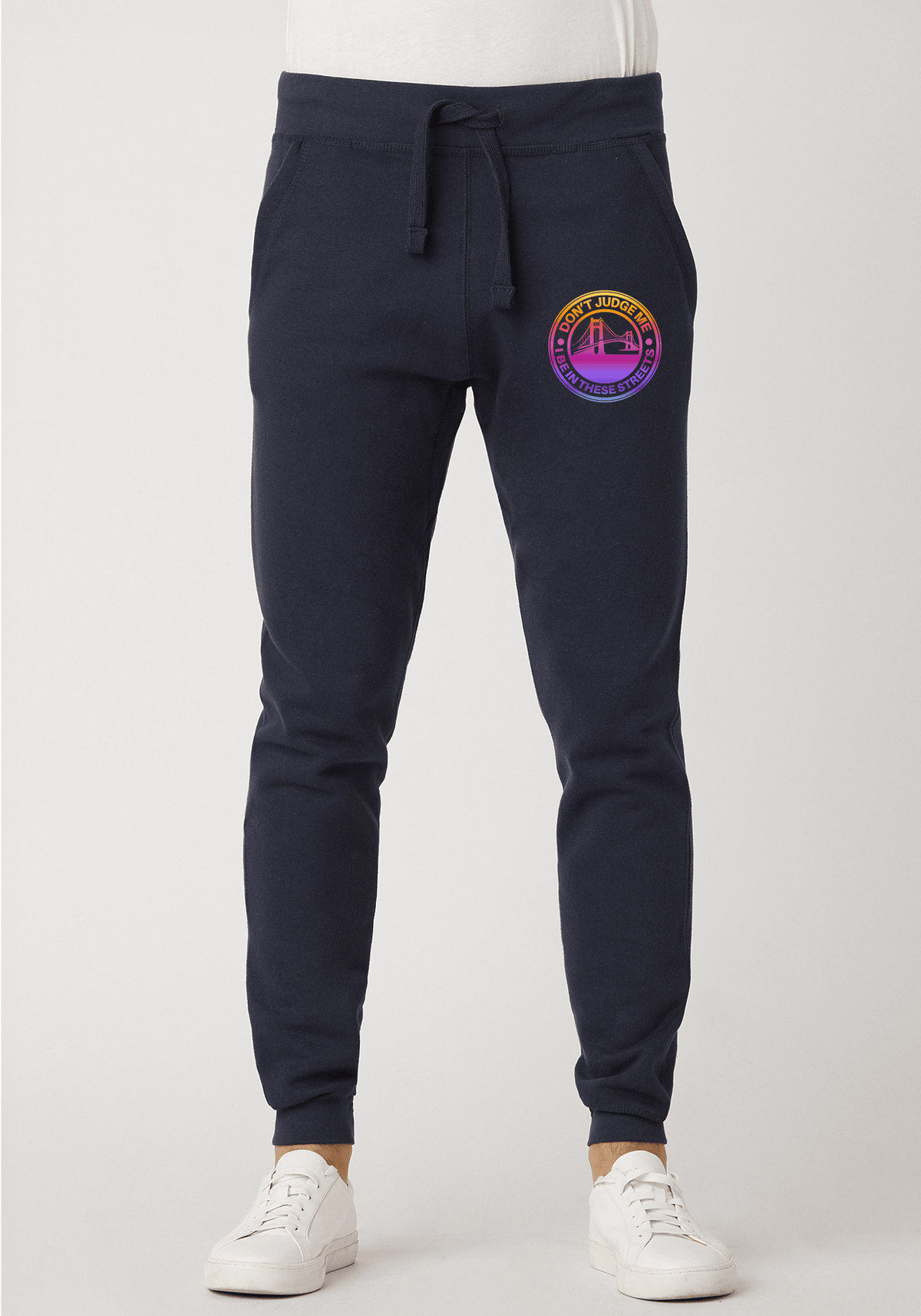 Navy Blue Premium Jogger - The Bay