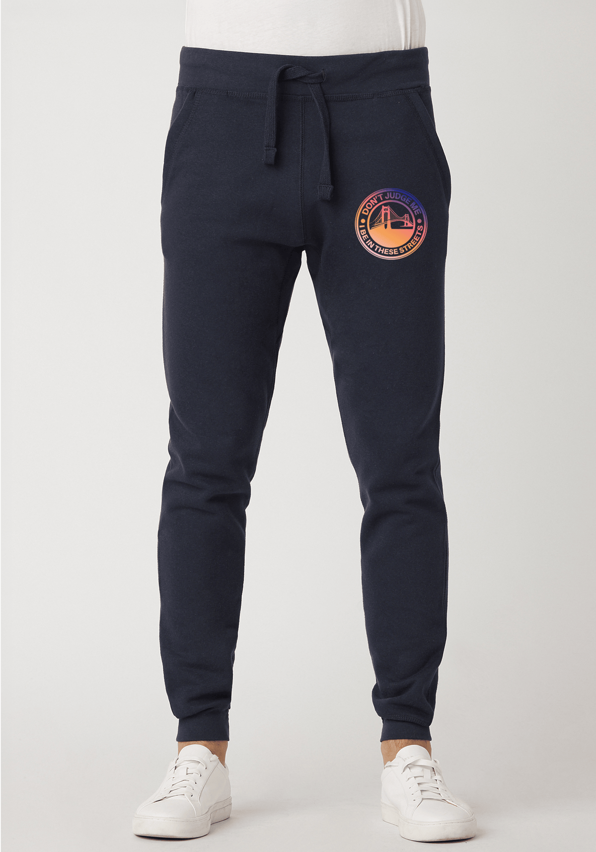 Navy Blue Premium Jogger - The Bay