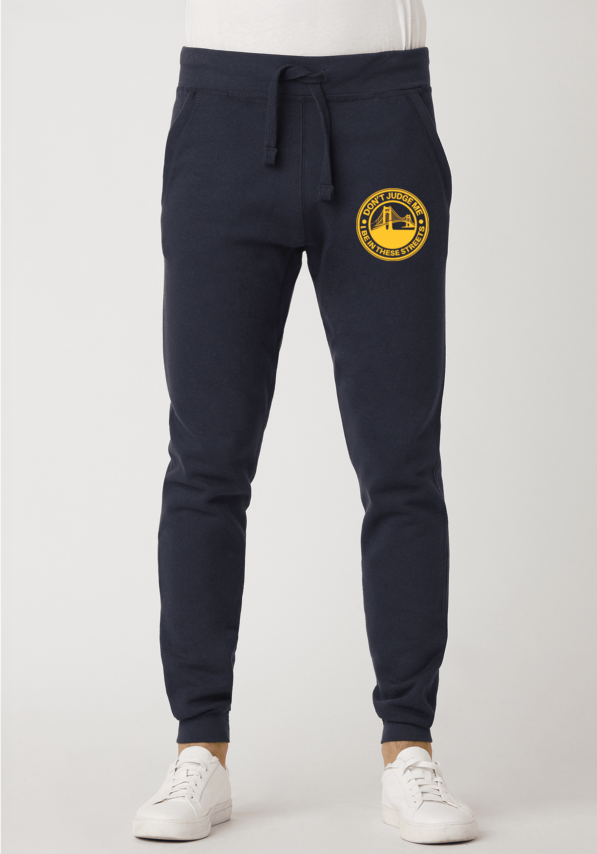 Navy Blue Premium Jogger - The Bay