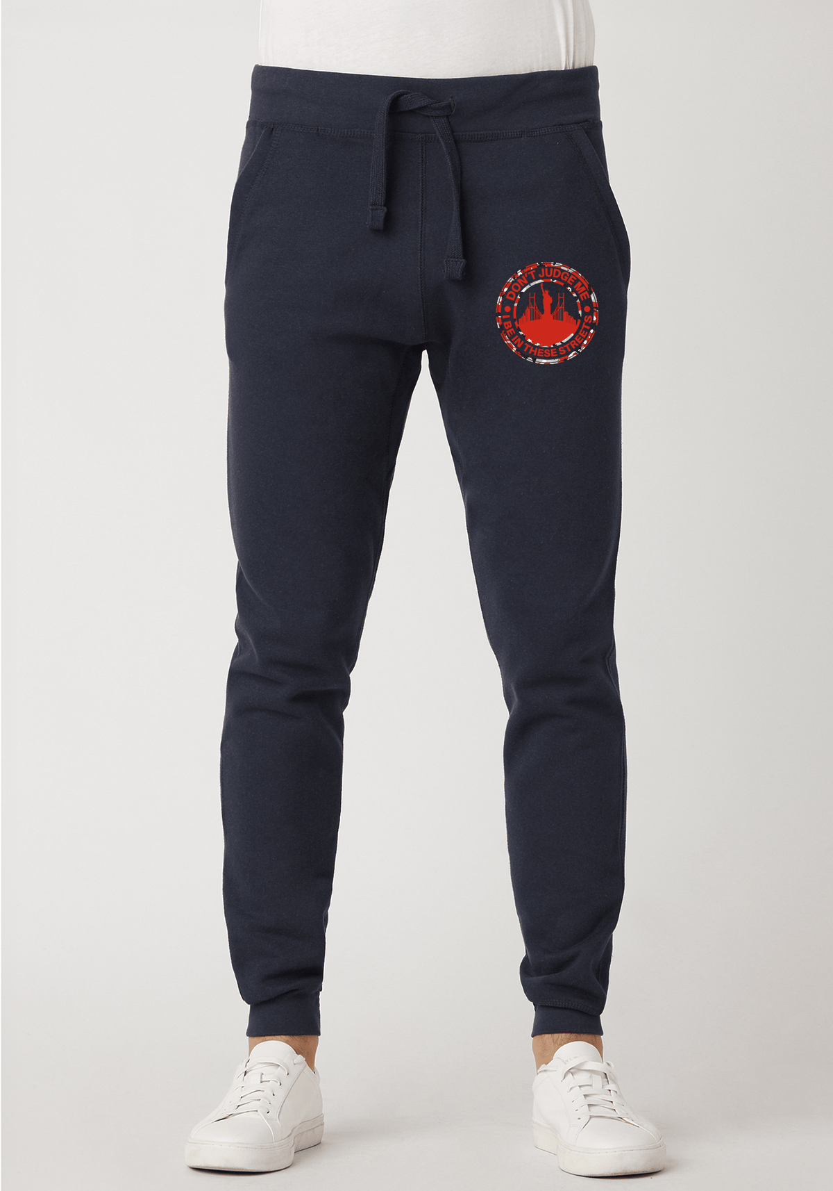 Navy Blue Premium Jogger - The City