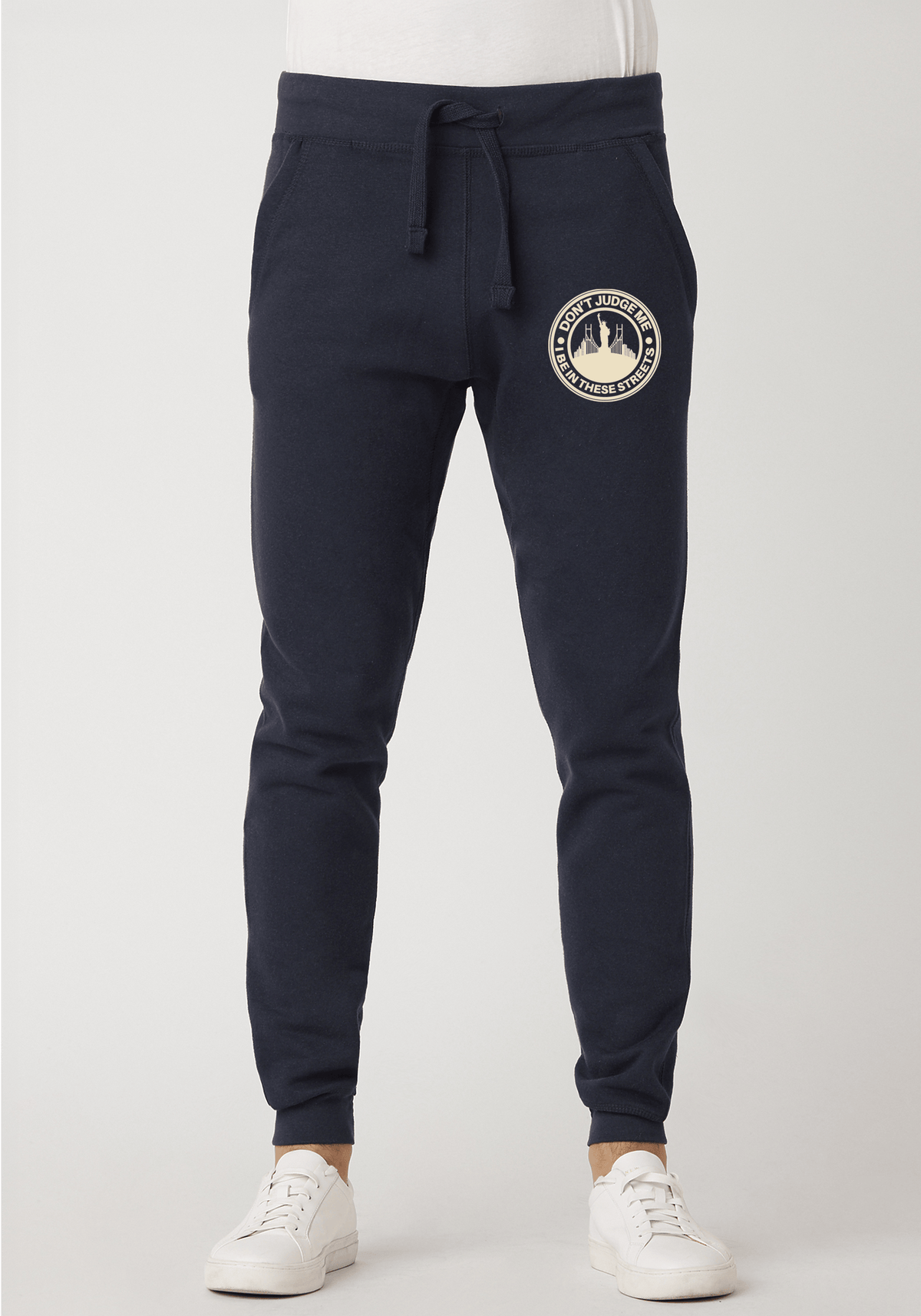 Navy Blue Premium Jogger - The City