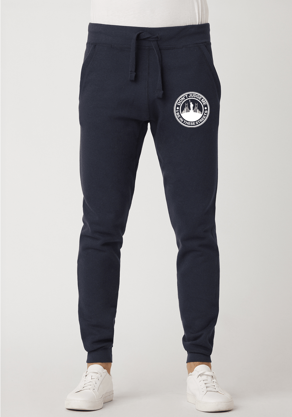 Navy Blue Premium Jogger - The City