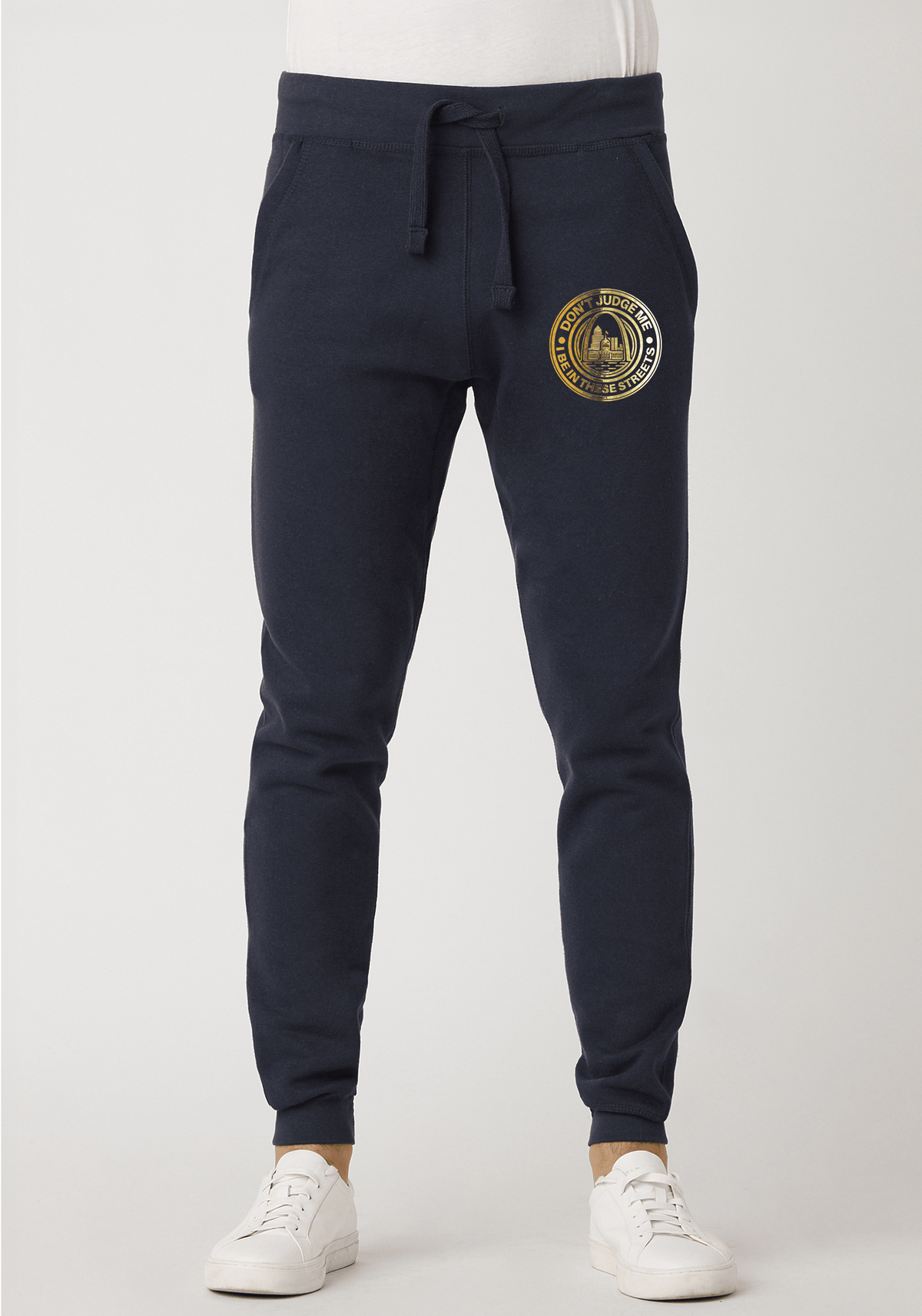 Navy Blue Premium Jogger - The Lou