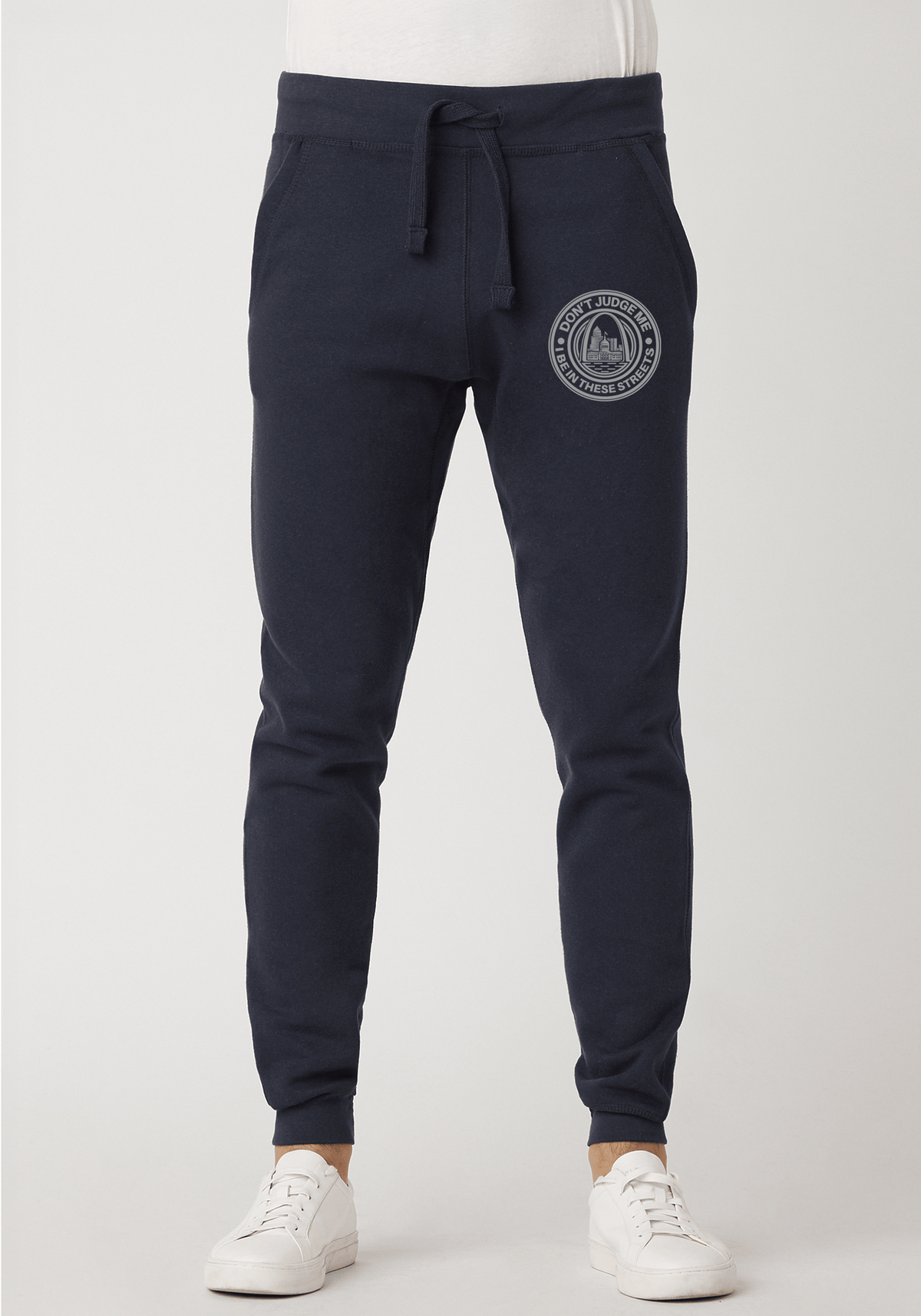 Navy Blue Premium Jogger - The Lou