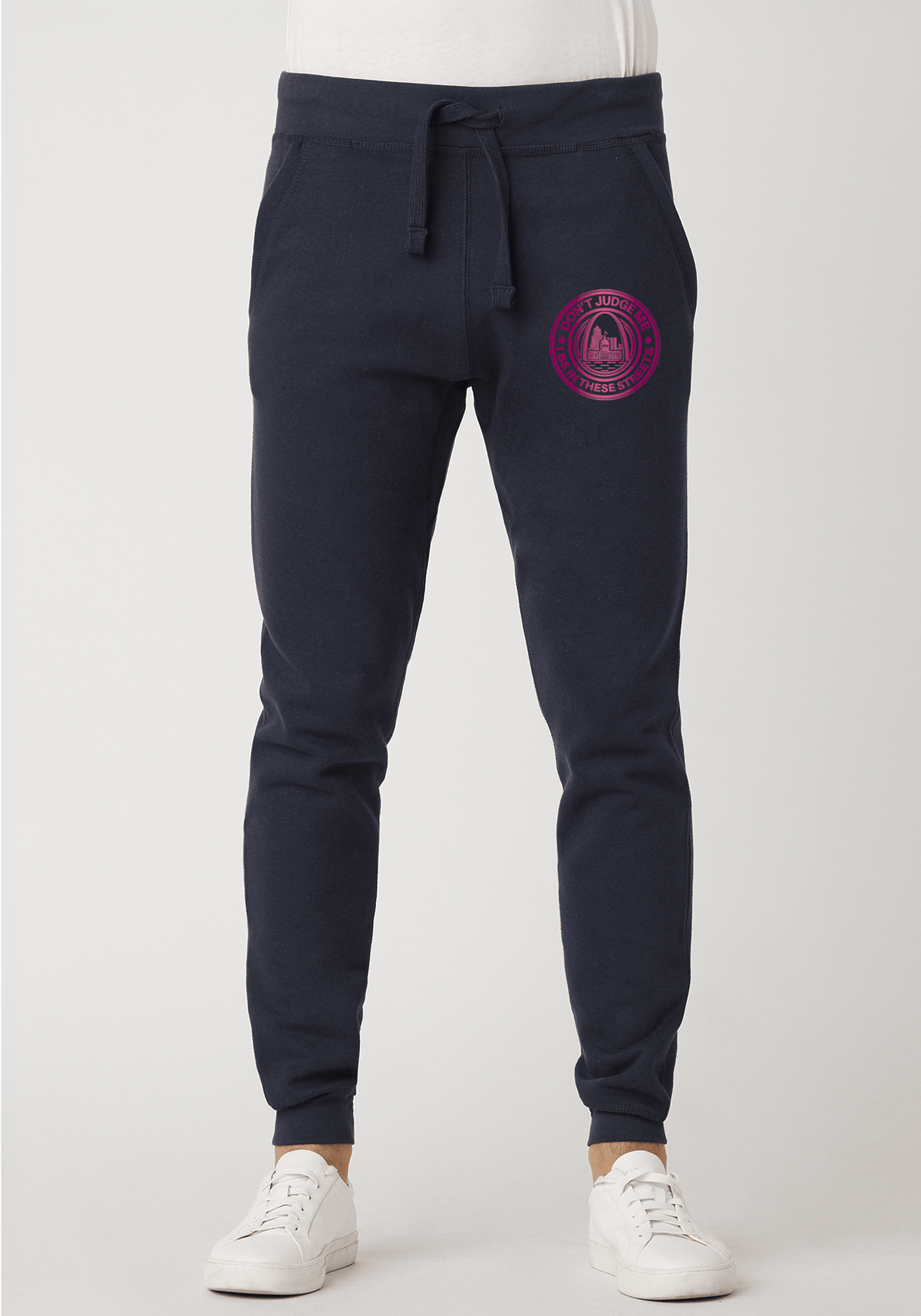 Navy Blue Premium Jogger - The Lou
