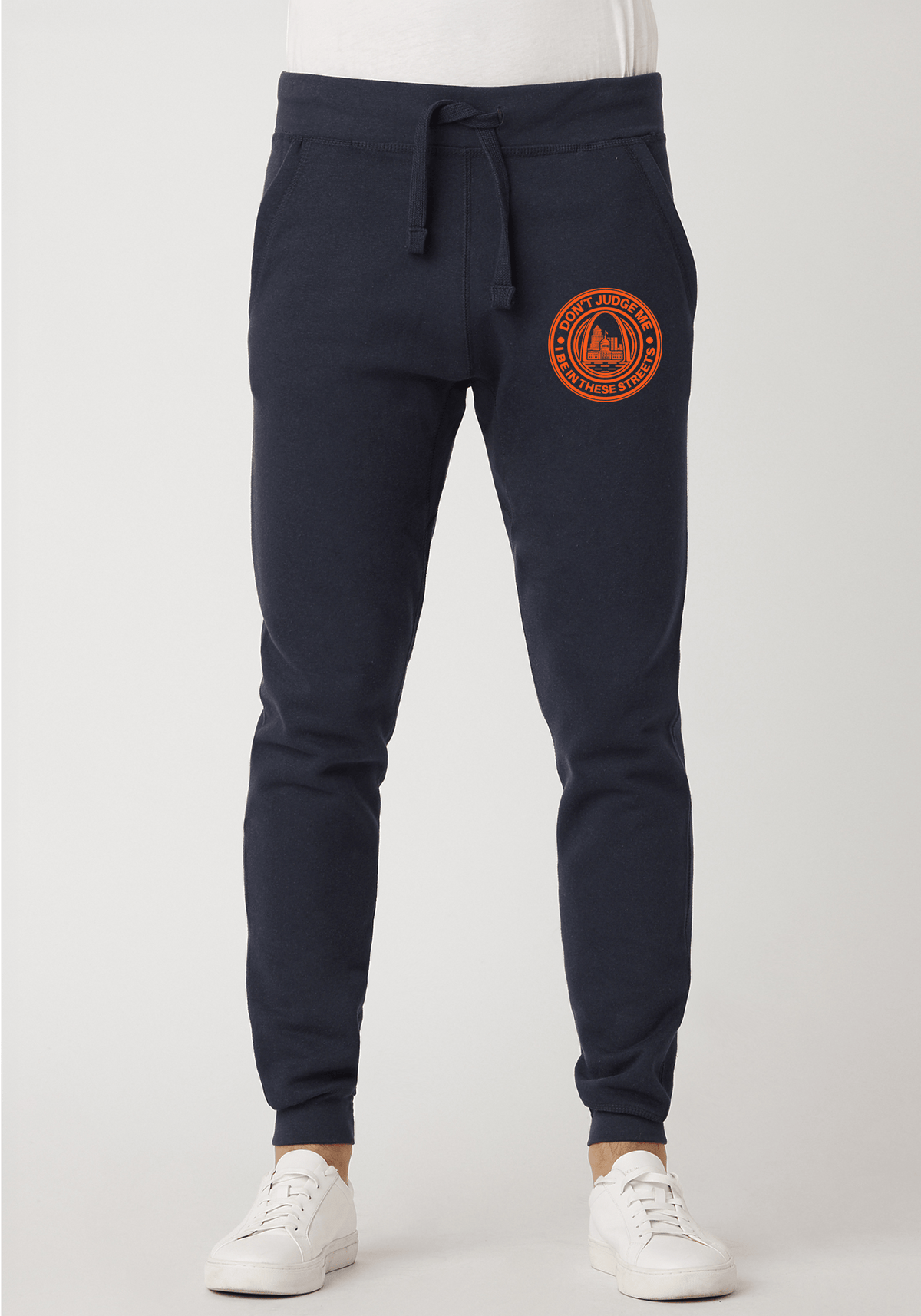Navy Blue Premium Jogger - The Lou