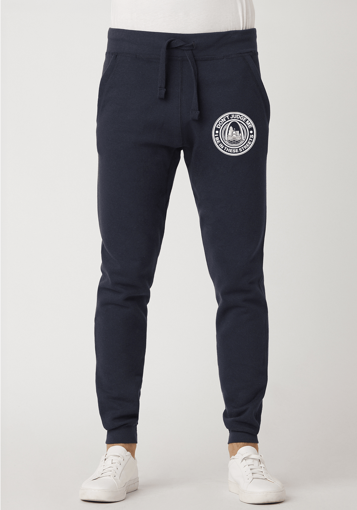 Navy Blue Premium Jogger - The Lou