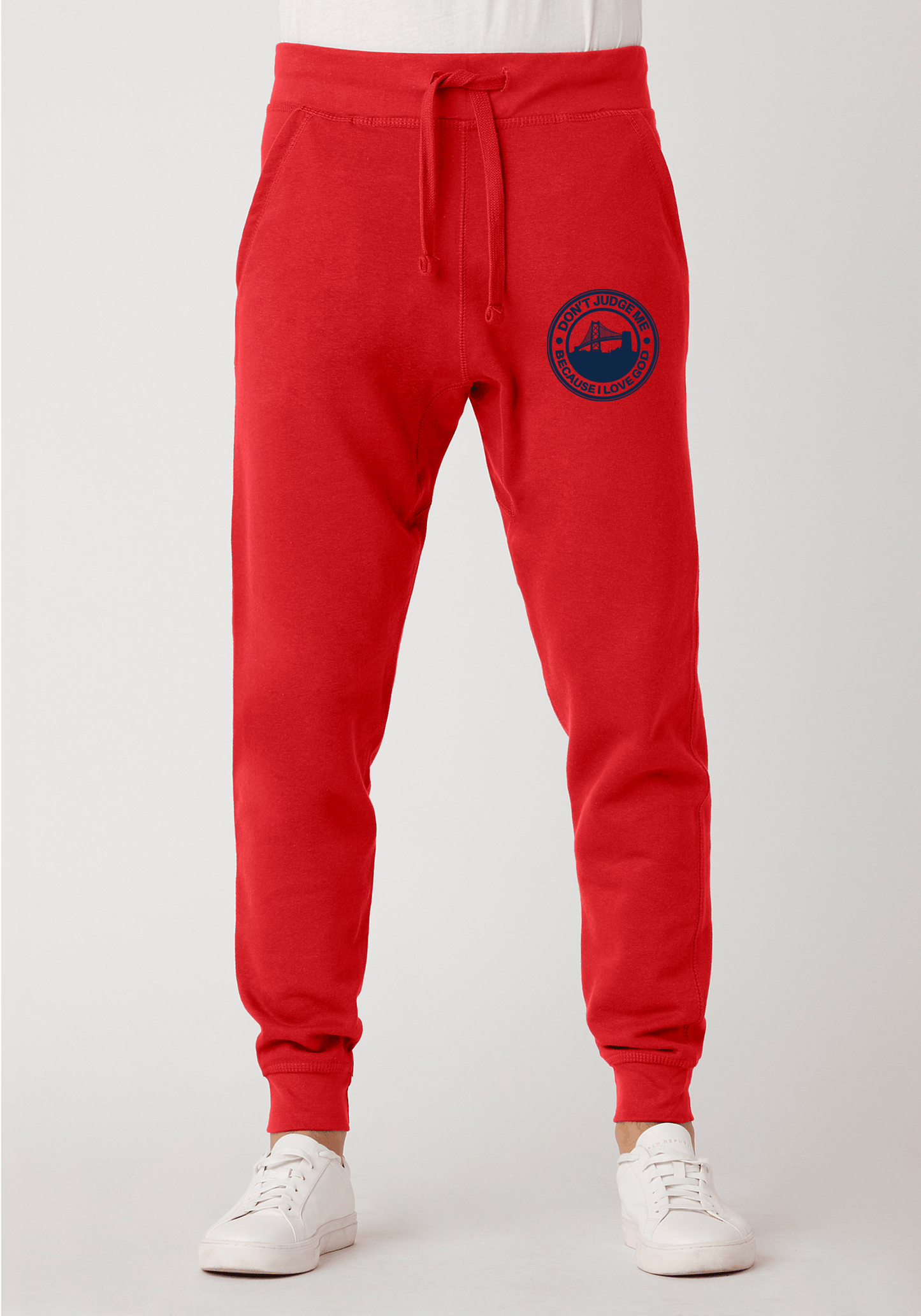 DJMC-UPLOADER:Navy:Joggers-red-GOD-BayBridge-Navy.png