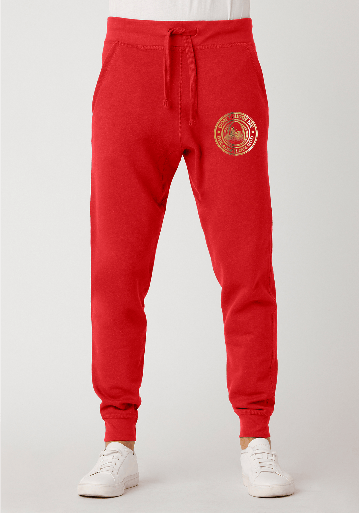 DJMC-UPLOADER:Gold:Joggers-red-GOD-STL-Gold.png