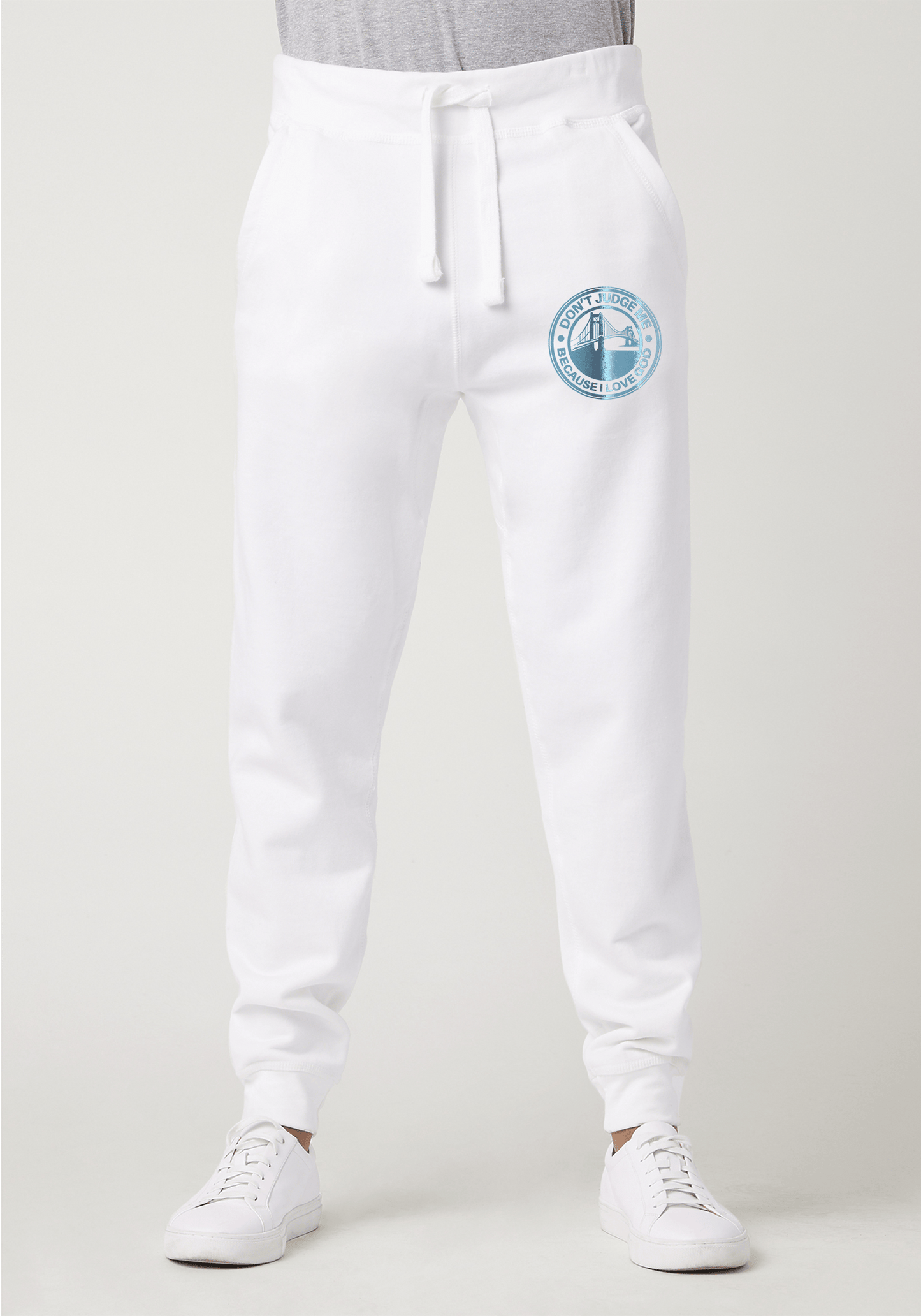 DJMC-UPLOADER:Blue Gradient:Joggers-white-GOD-GoldenGate-BlueGradient.png