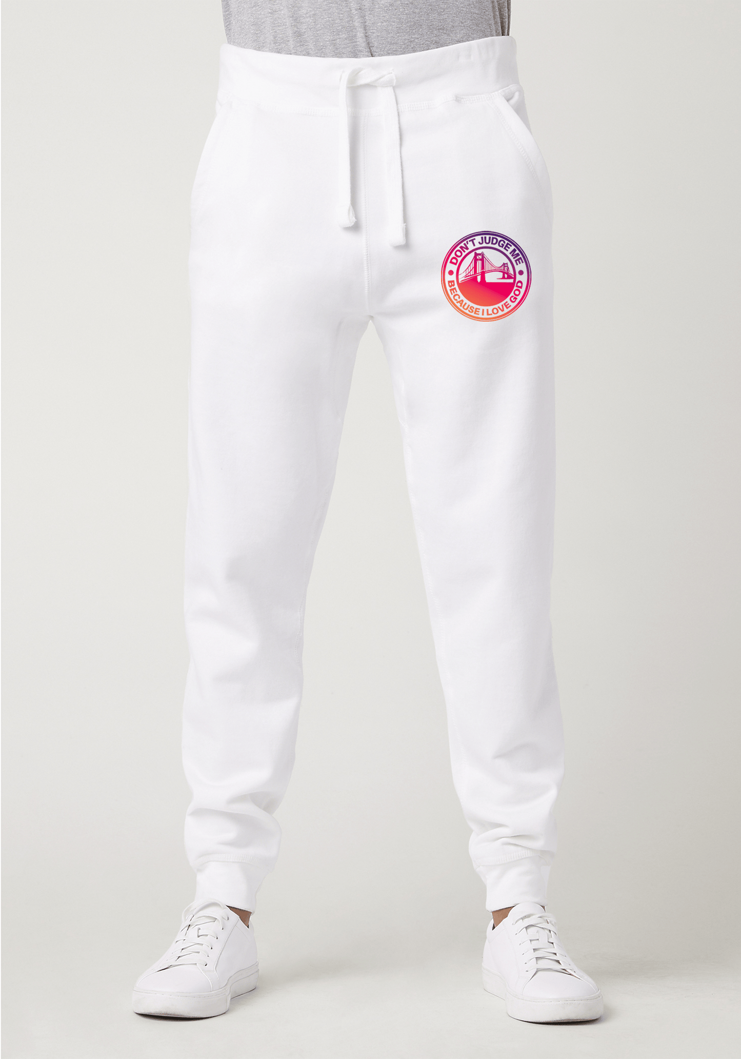 DJMC-UPLOADER:Dusk:Joggers-white-GOD-GoldenGate-Dusk.png
