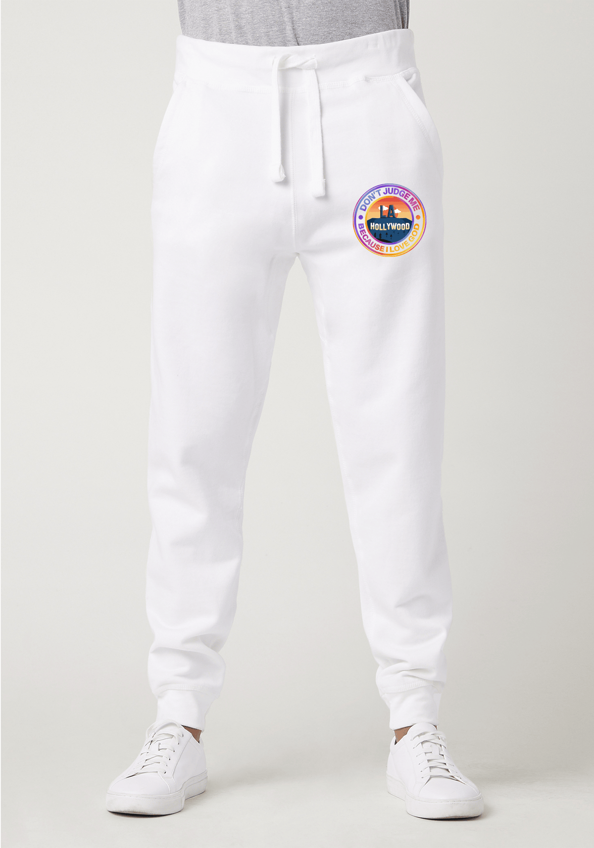 DJMC-UPLOADER:Neon Gradient:Joggers-white-GOD-LA-Neon.png