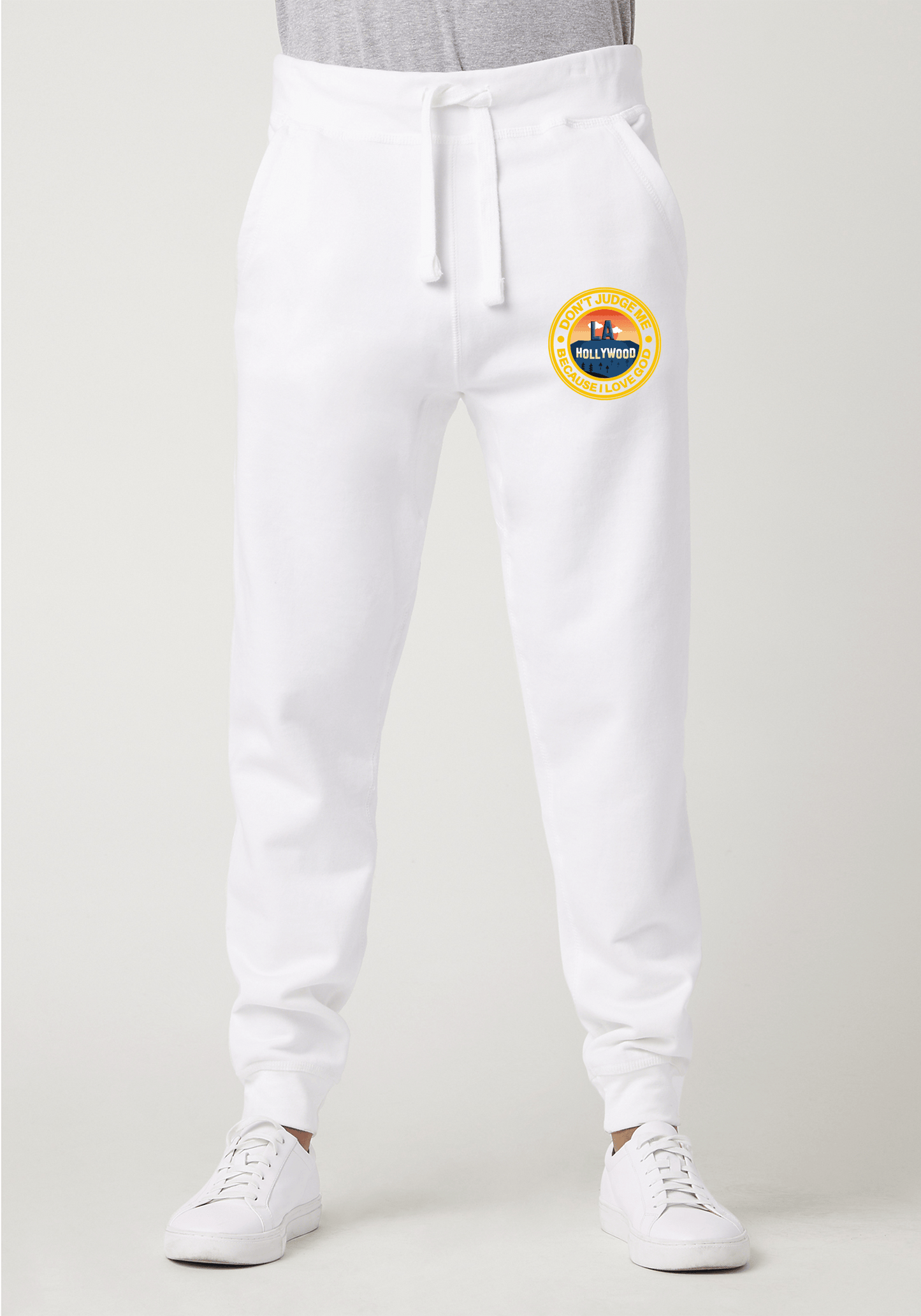 DJMC-UPLOADER:Yellow:Joggers-white-GOD-LA-Yellow.png
