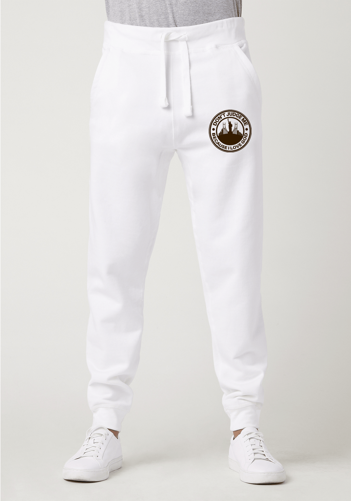 DJMC-UPLOADER:Brown:Joggers-white-GOD-NYC-Brown.png
