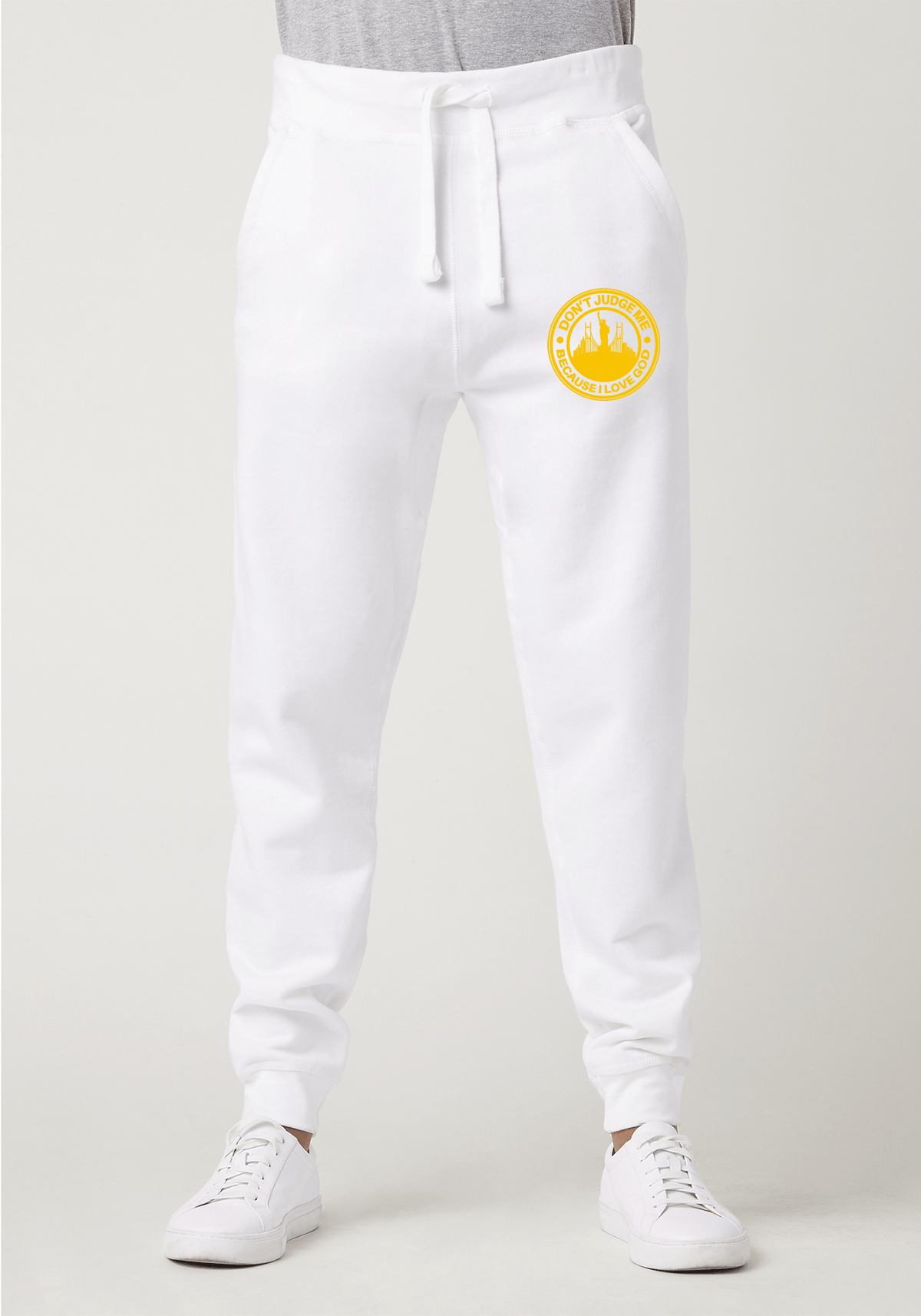 DJMC-UPLOADER:Yellow:Joggers-white-GOD-NYC-Yellow.png