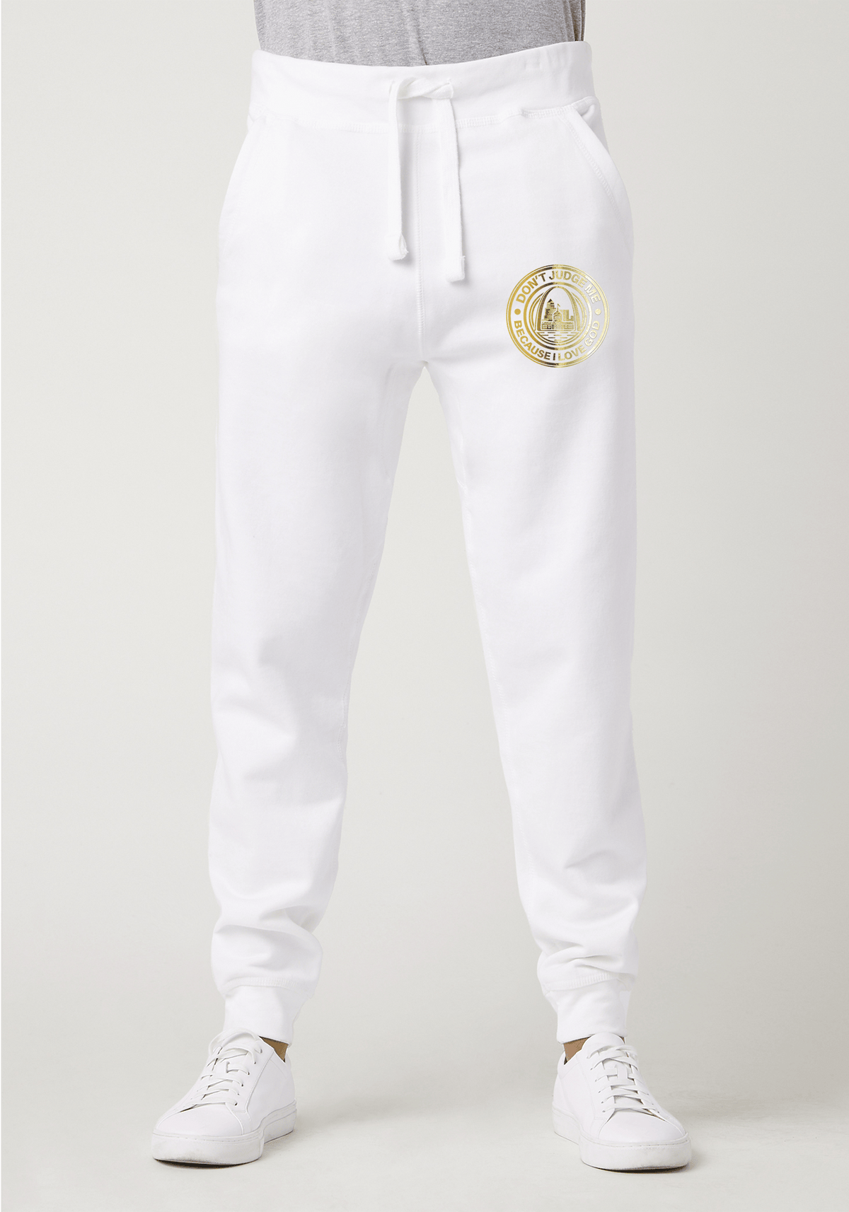 DJMC-UPLOADER:Gold:Joggers-white-GOD-STL-Gold.png