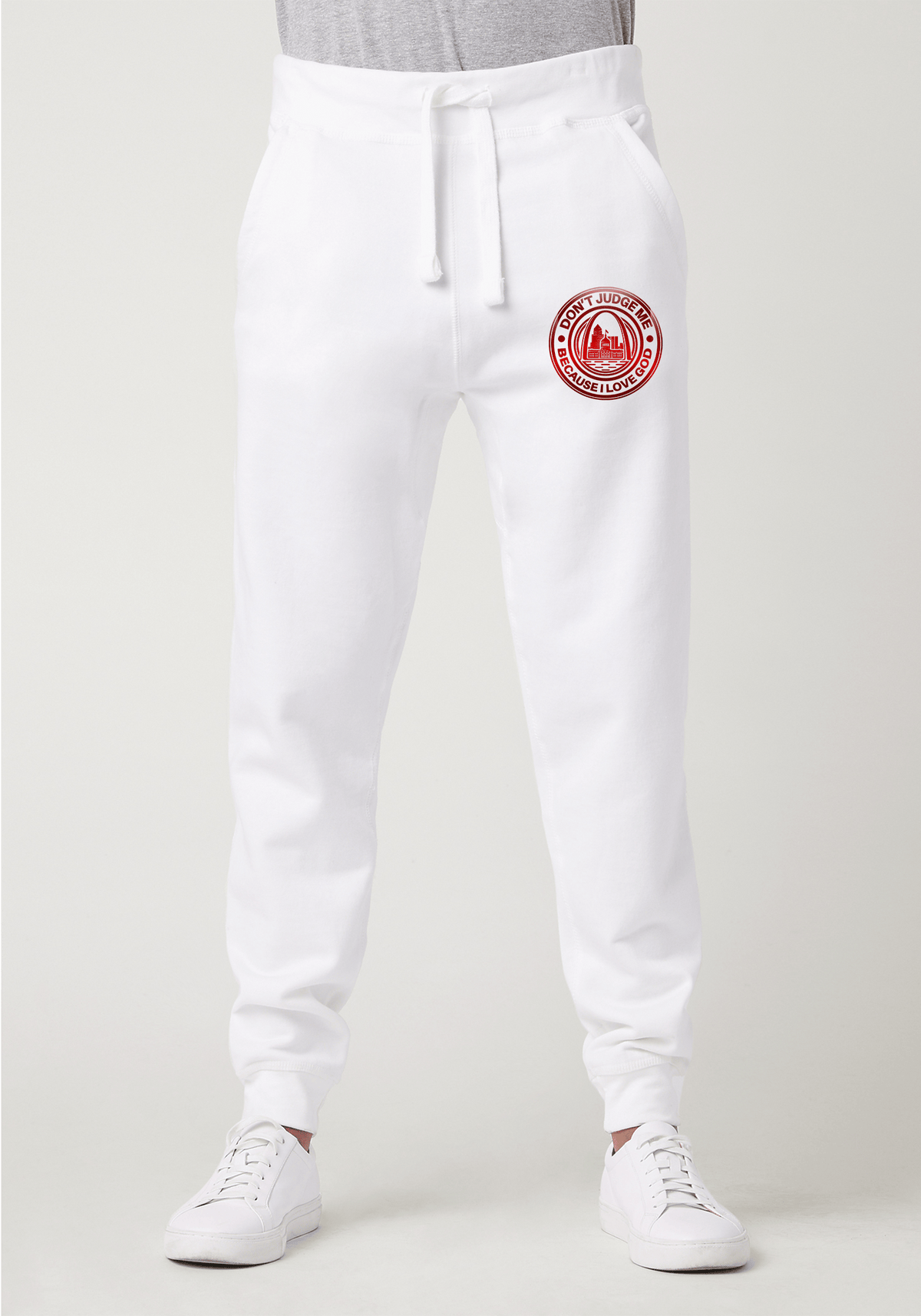 DJMC-UPLOADER:Red-Gradient:Joggers-white-GOD-STL-RedGradient.png
