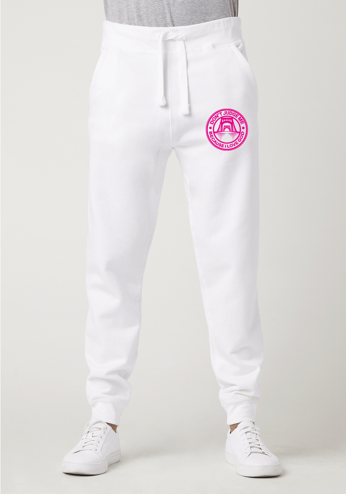 DJMC-UPLOADER:Hot Pink:Joggers-white-GOD-Sacramento-HotPink.png